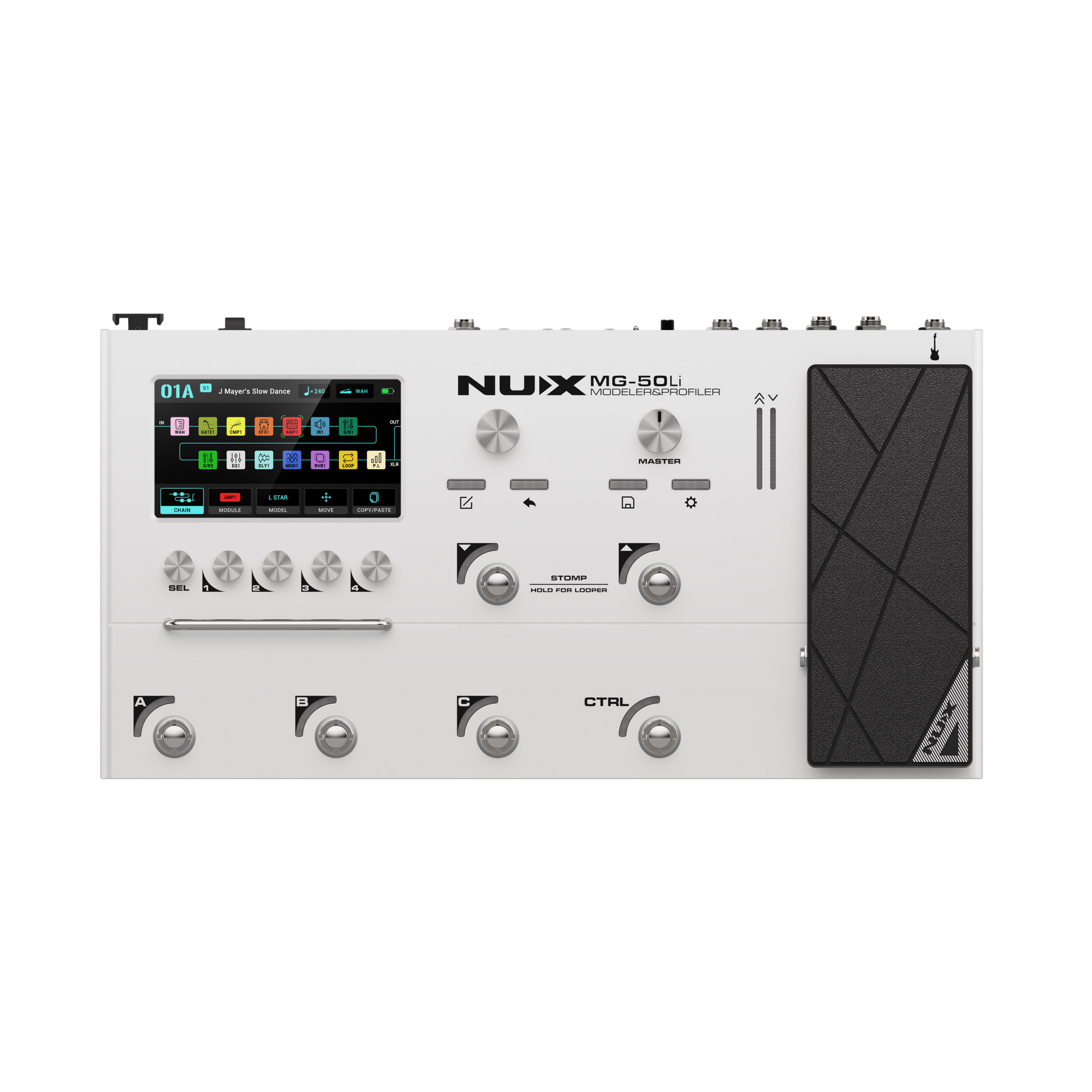 NUX MG-50Li  旗艦綜合效果器 電吉他效果器 電貝斯效果器