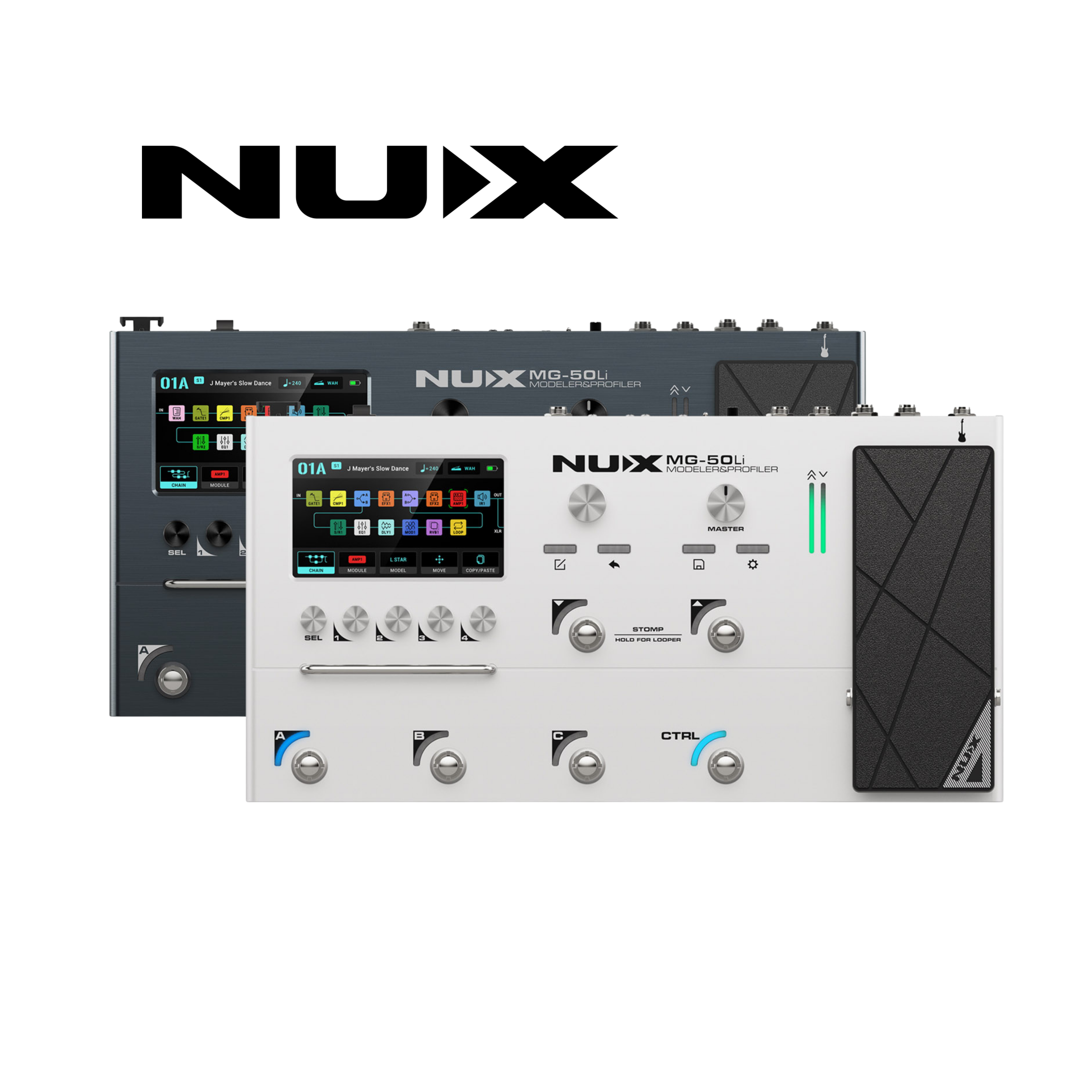 NUX MG-50Li  旗艦綜合效果器 電吉他效果器 電貝斯效果器
