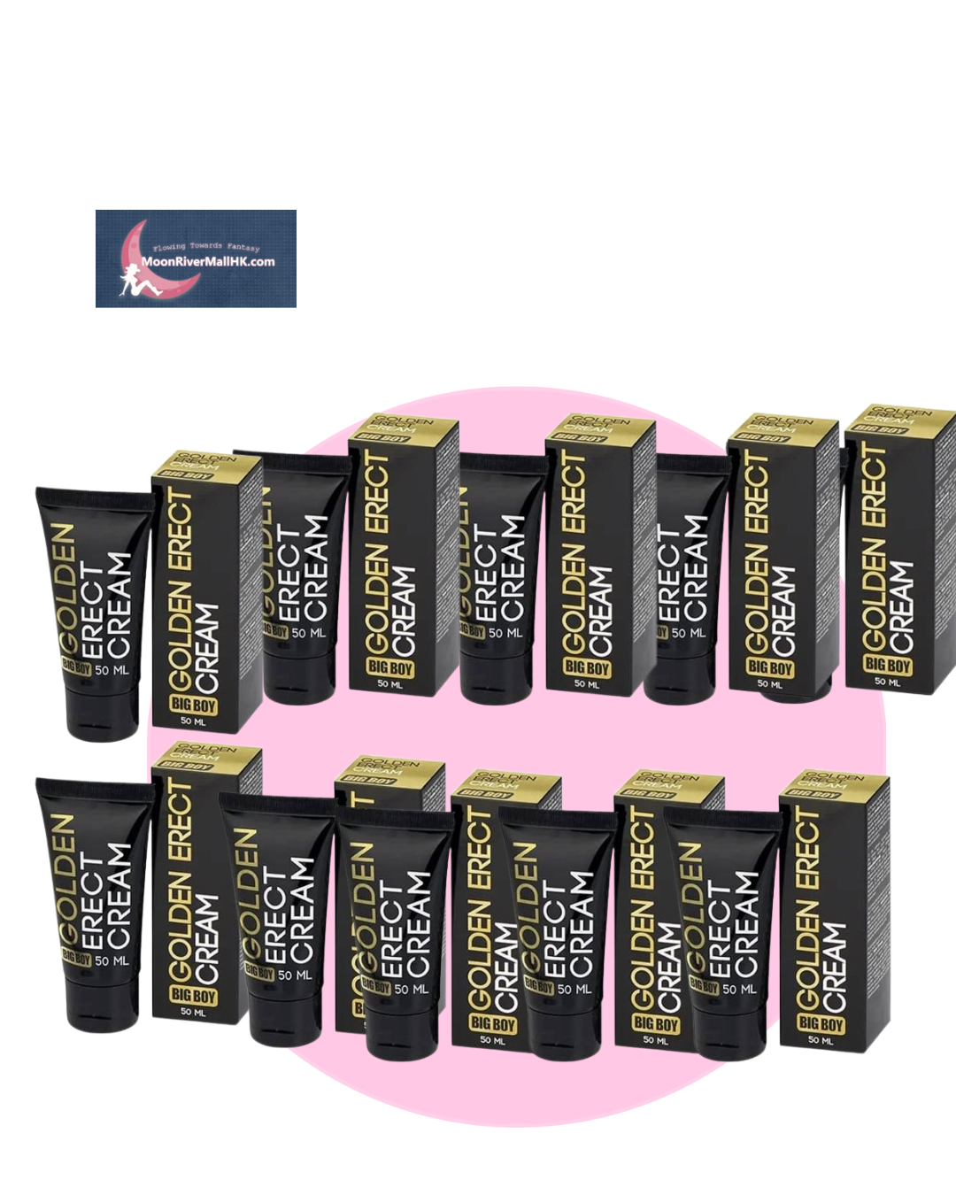 荷蘭 Cobeco Big Boy Golden XXL Penis Cream 勃起軟膏 50ml x 10支套裝