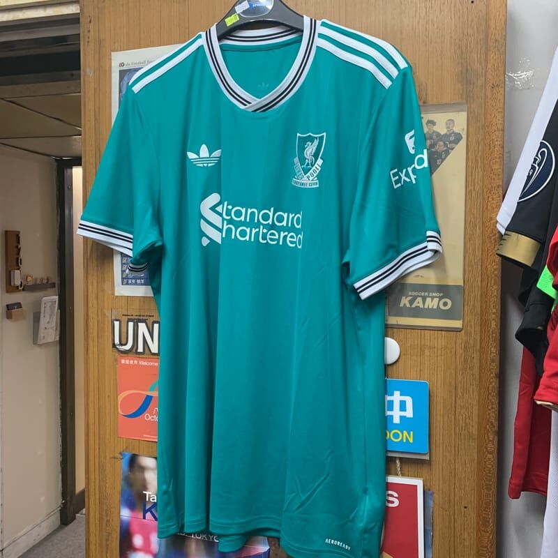 2025 Liverpool Third Away Shirt with 11 M.SALAH & Patch