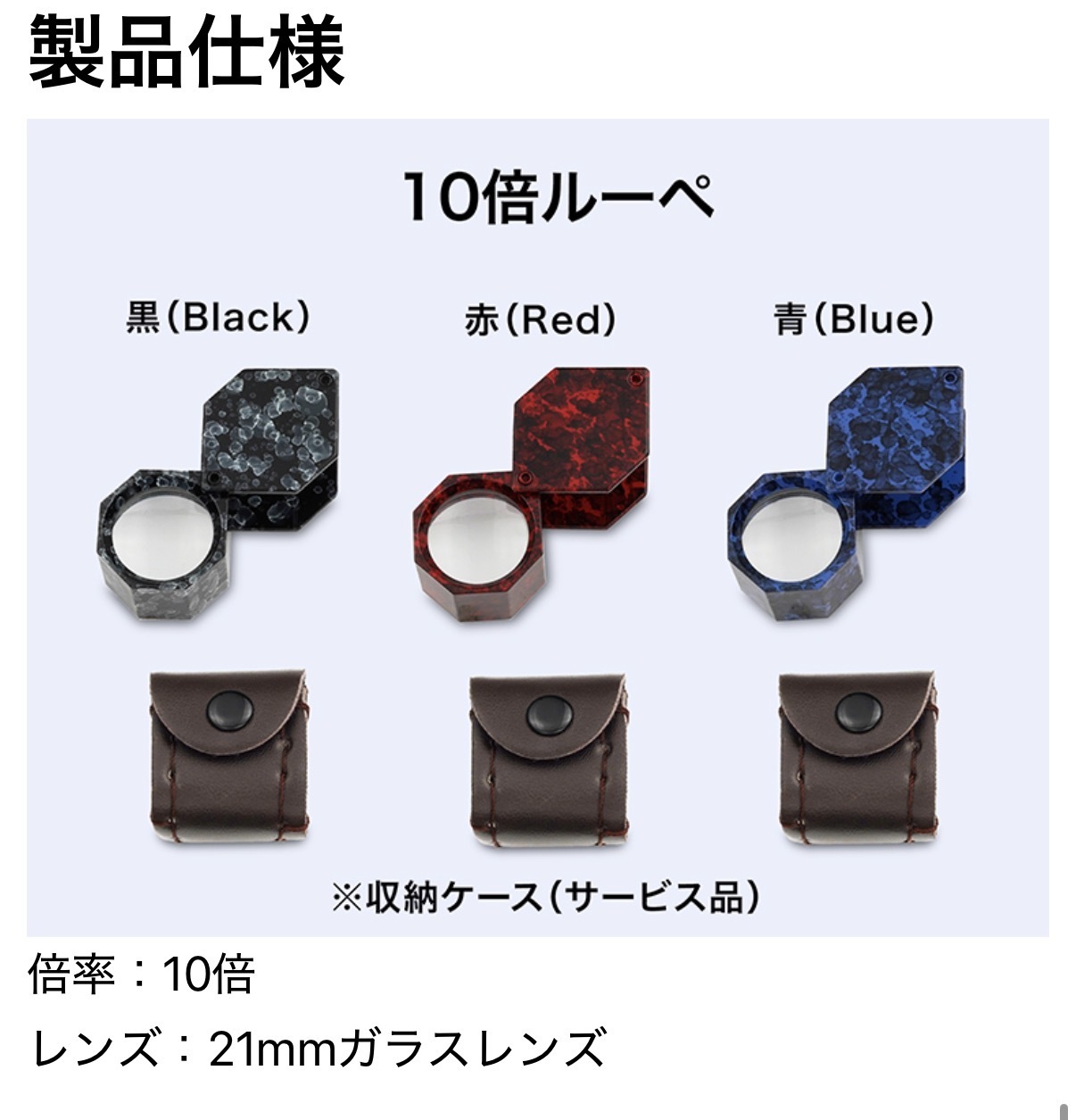 預訂 スジボリ堂 十倍放大鏡