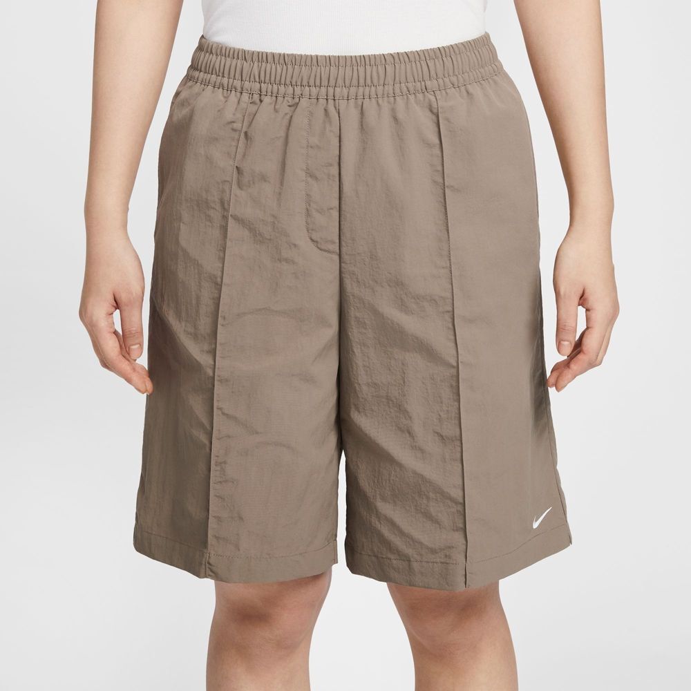 NIKE 短褲 AS W NSW EVRYTHNG WVN HR 9 SH 卡其棕 休閒褲 女 HJ1398-214