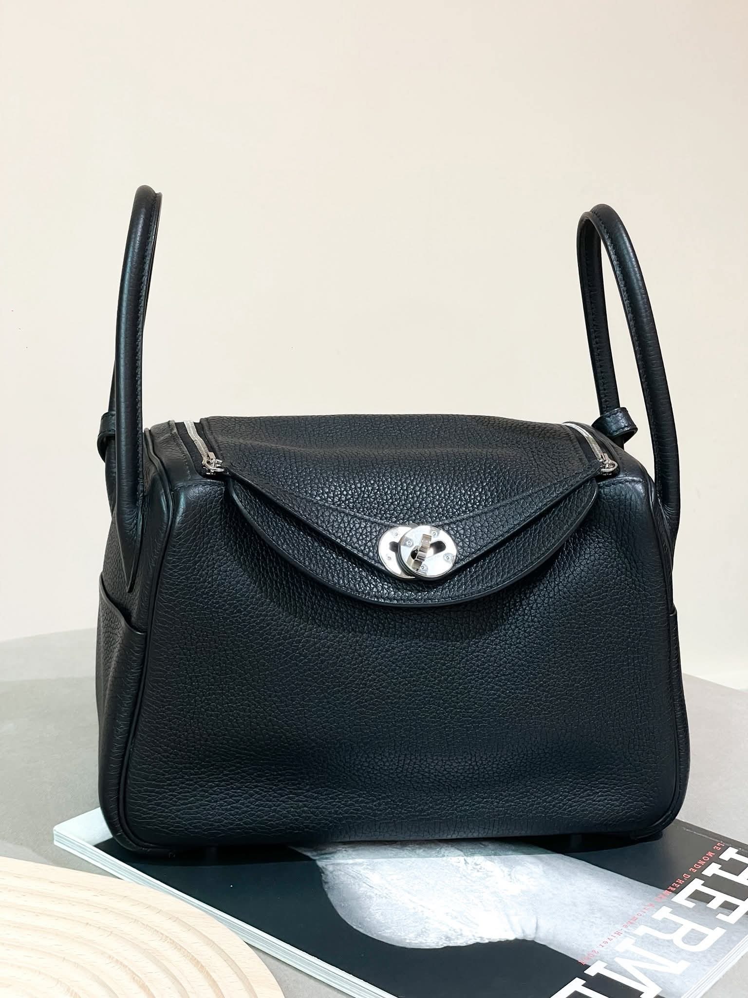 Preloved Lindy 26  TC Leather Black PHW  HK$6x,xxx  (HK$2,000 即時落訂)