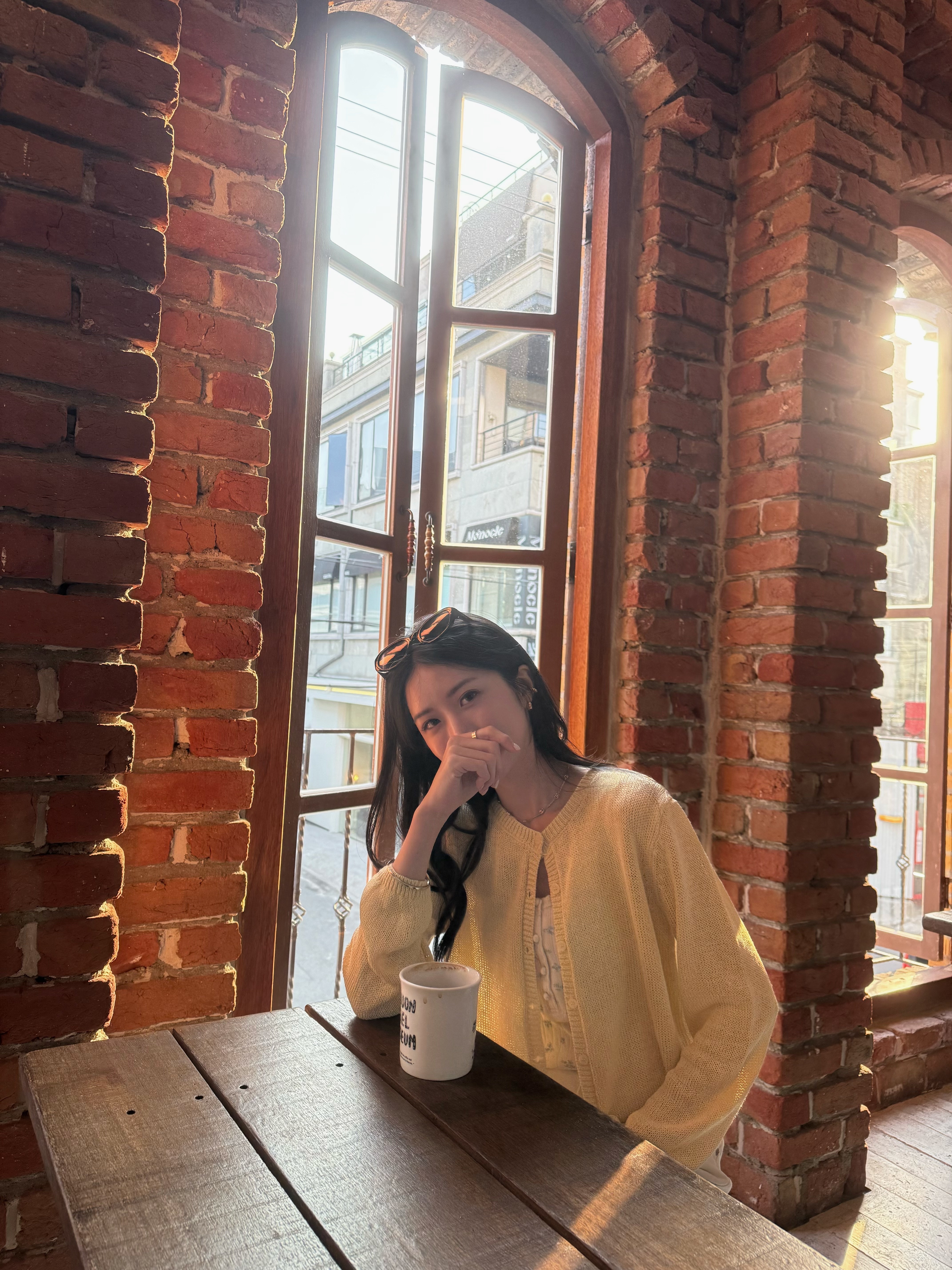 韓國連線 純色質感薄針織開衫