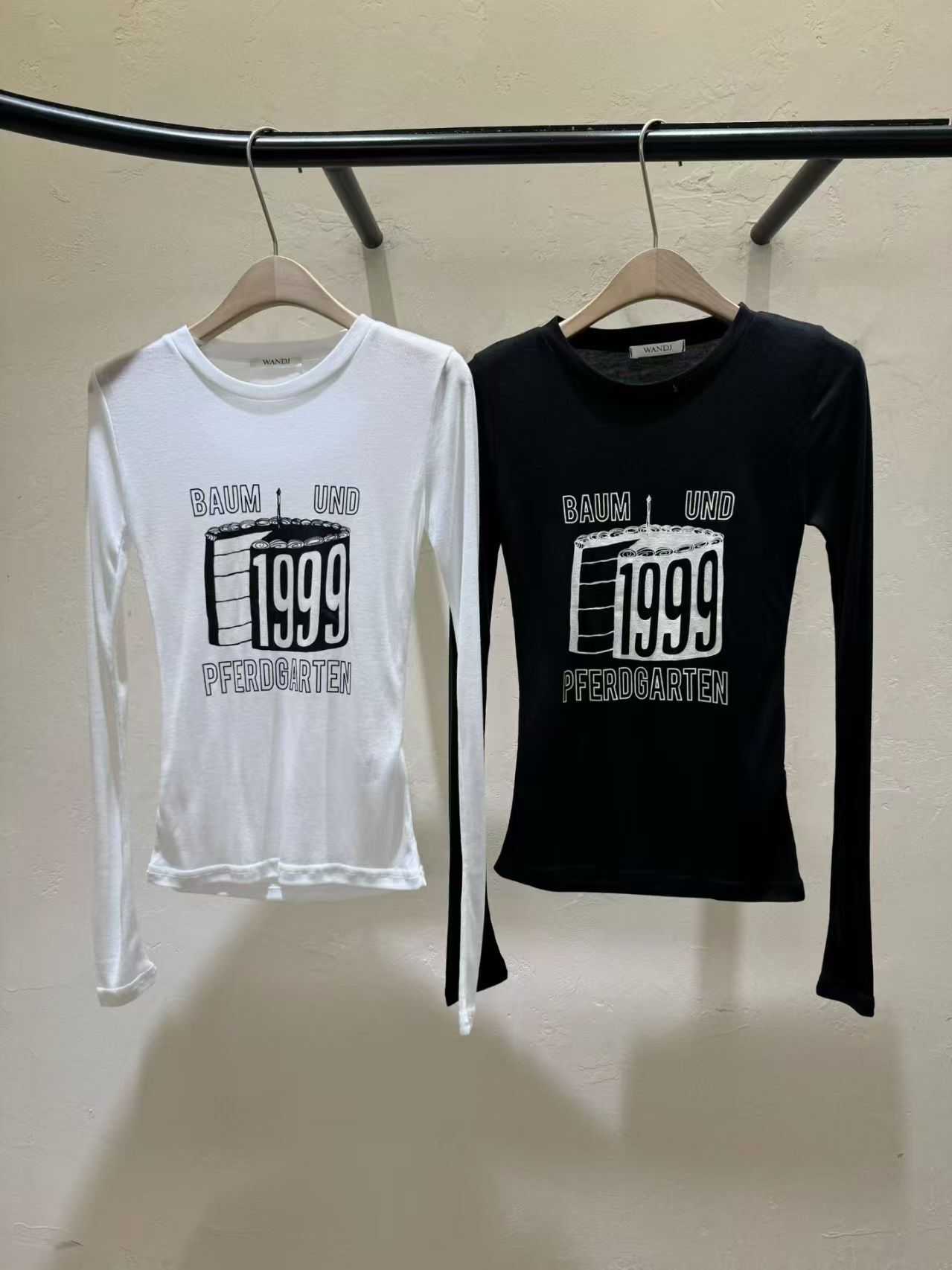 WJ6046 1999蛋糕印花上衣