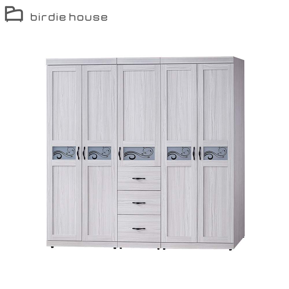 柏蒂家居-克勞6.5尺多功能衣櫃組合
