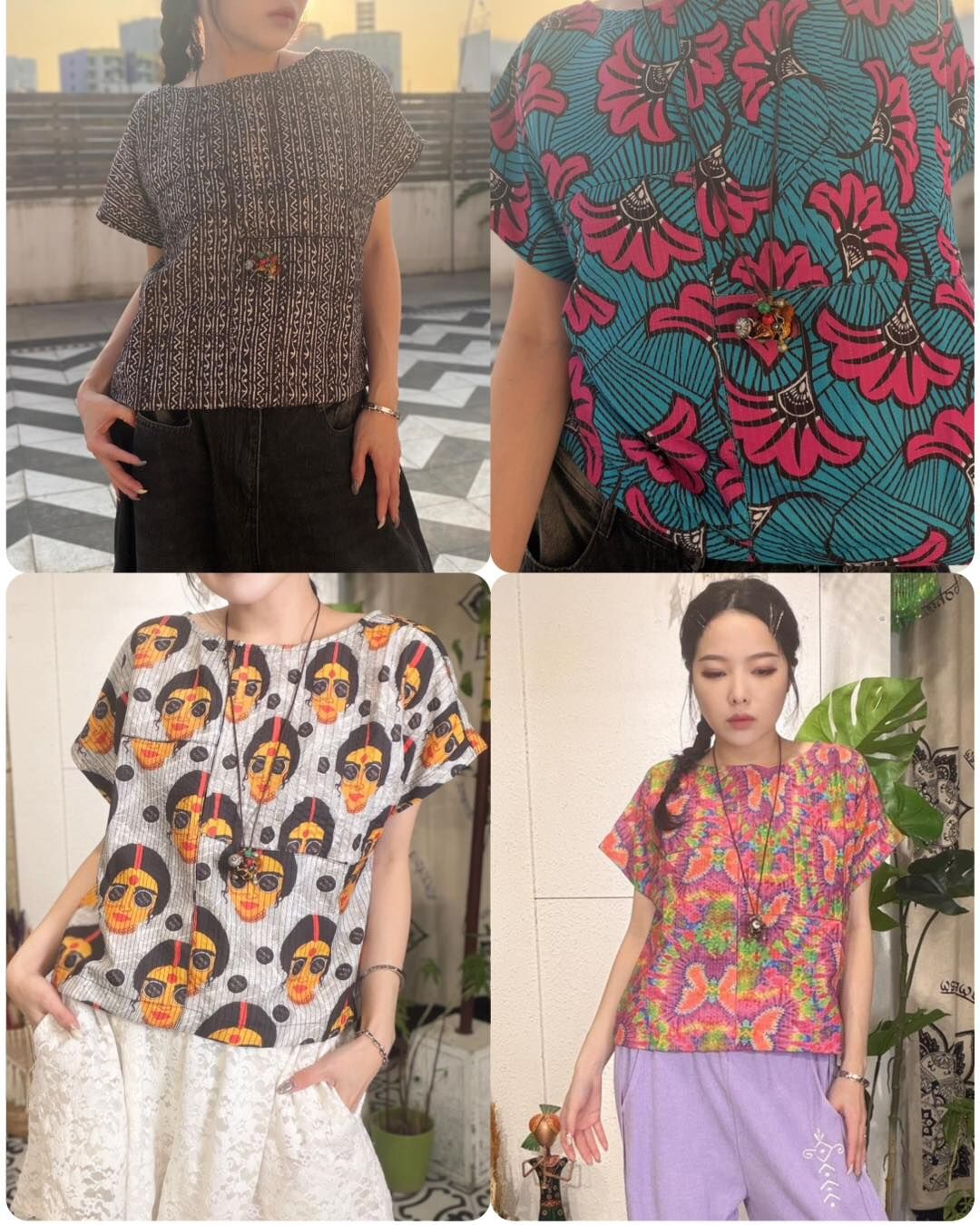 Macrame top M3132C - F423 / F424 / F425 / F443