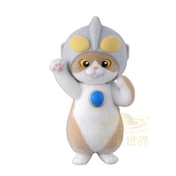 BANDAI 扭蛋-奧特曼貓形人偶（全套4款）