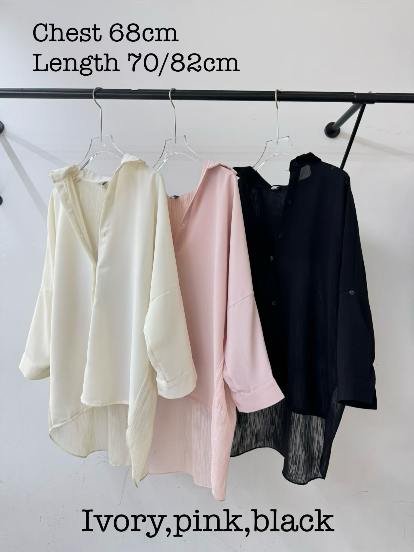 MG6025 雪紡樹紋紗襯衫