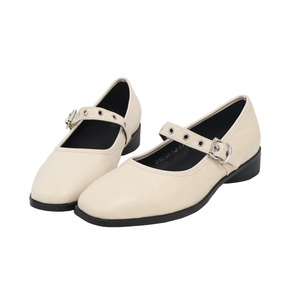 酷甜金屬帶瑪莉珍鞋 -2色