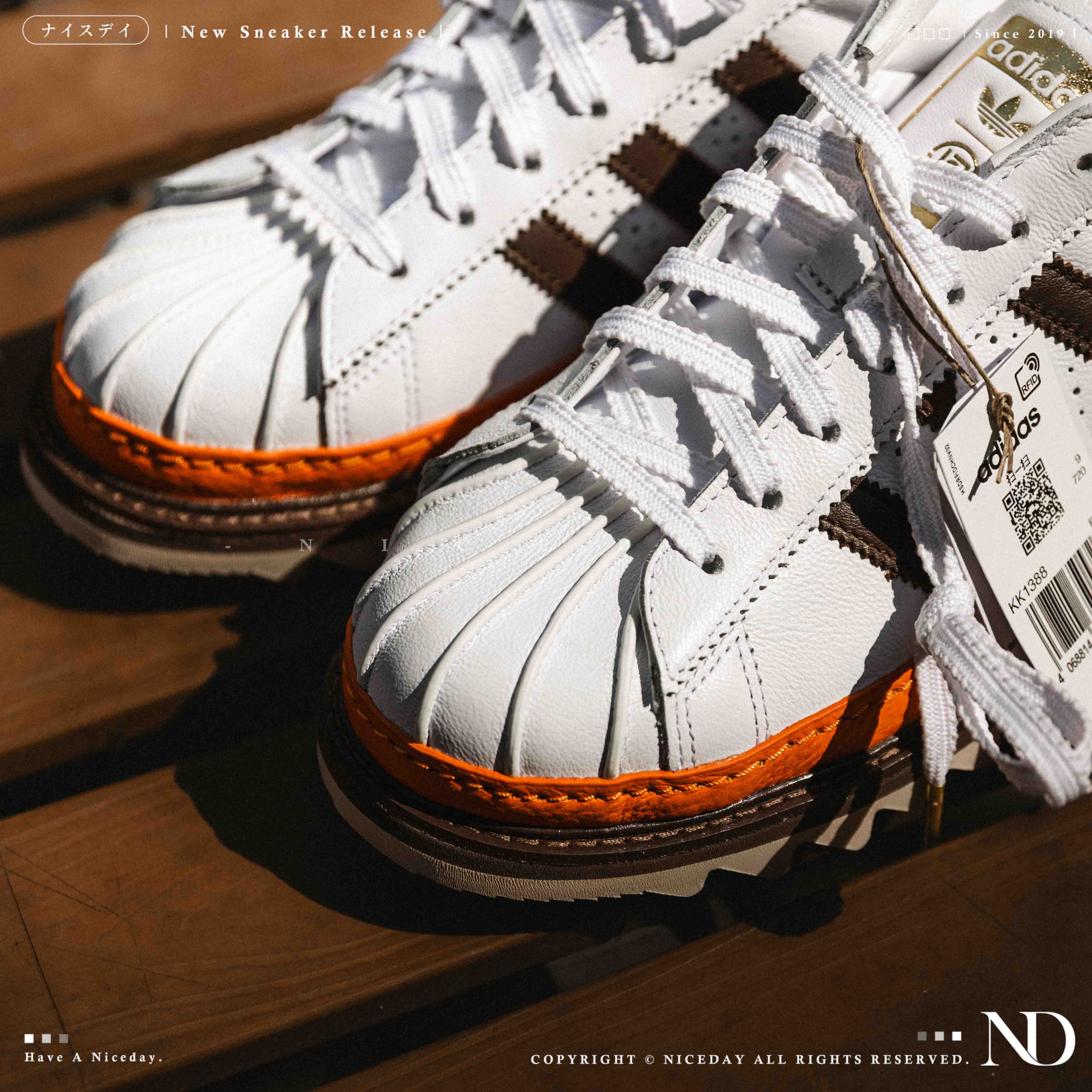 NICEDAY 代購CLOT x Adidas Originals Superstar Ex Orange