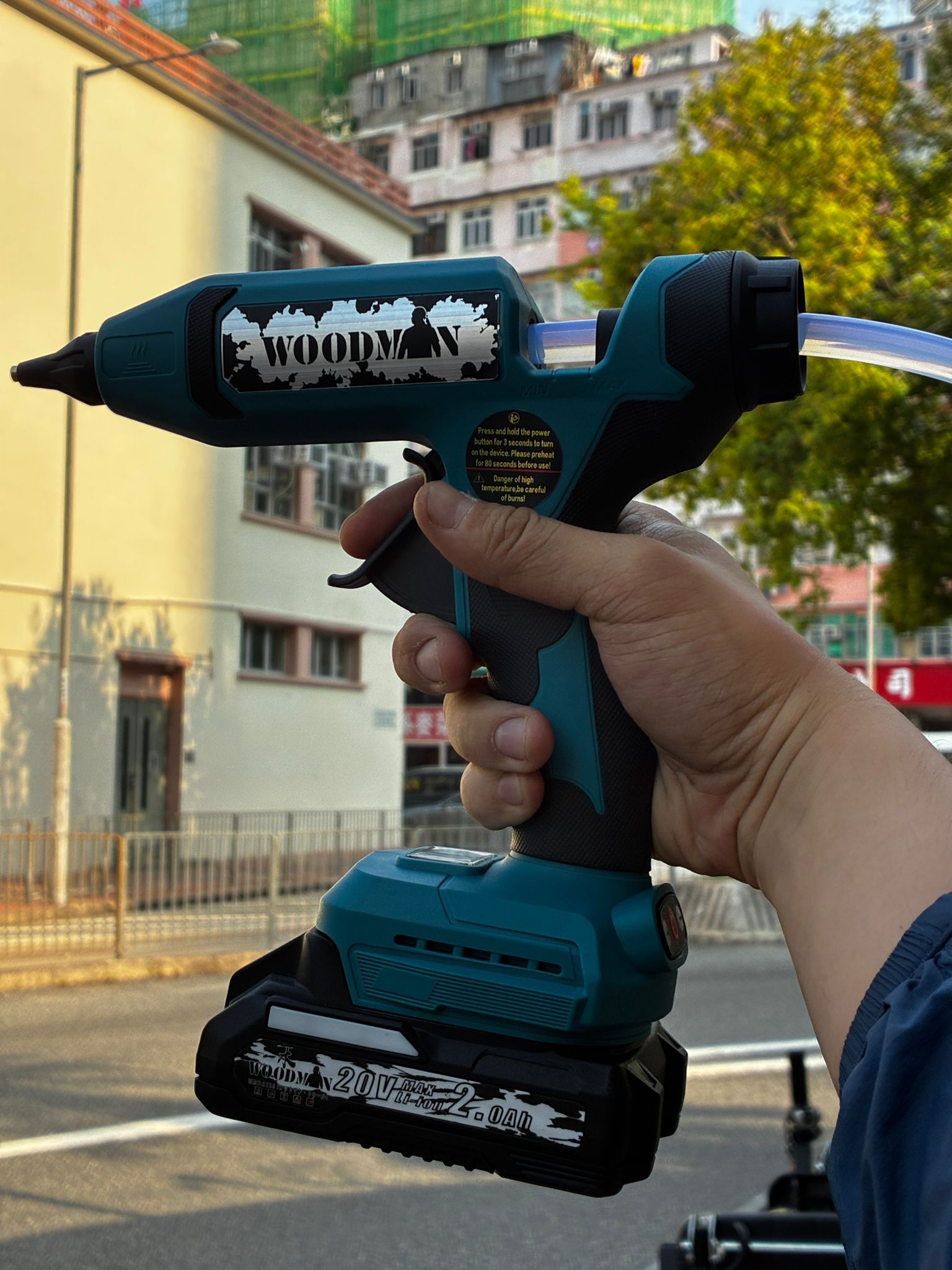 WOODMAN 一木 熱熔膠槍 (10mm膠條)