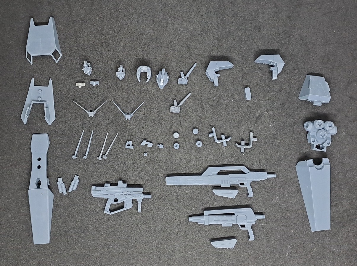 預訂 HGUC 利賓狼用-教導團特裝型改裝套件