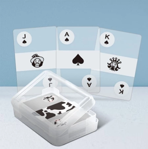 士林總會｜1.透明中國古典風撲克牌2.透明乳牛撲克牌3.透明貓咪撲克牌4.透明水晶薑餅人撲克牌5.透明水晶狗骨頭撲克牌6.透明嘻哈籃球撲克牌