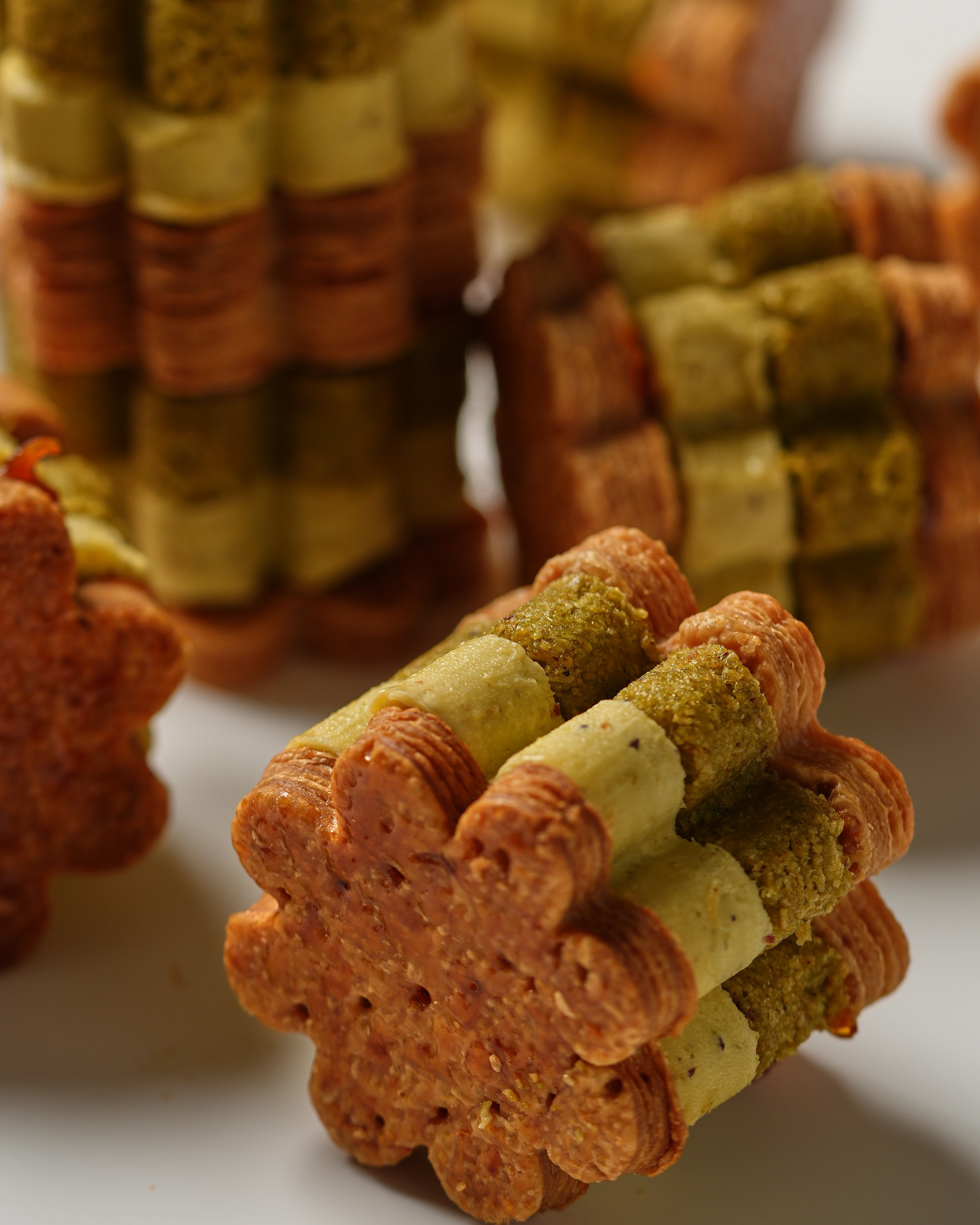 杜拜開心果厚餡小花酥『4入盒裝』