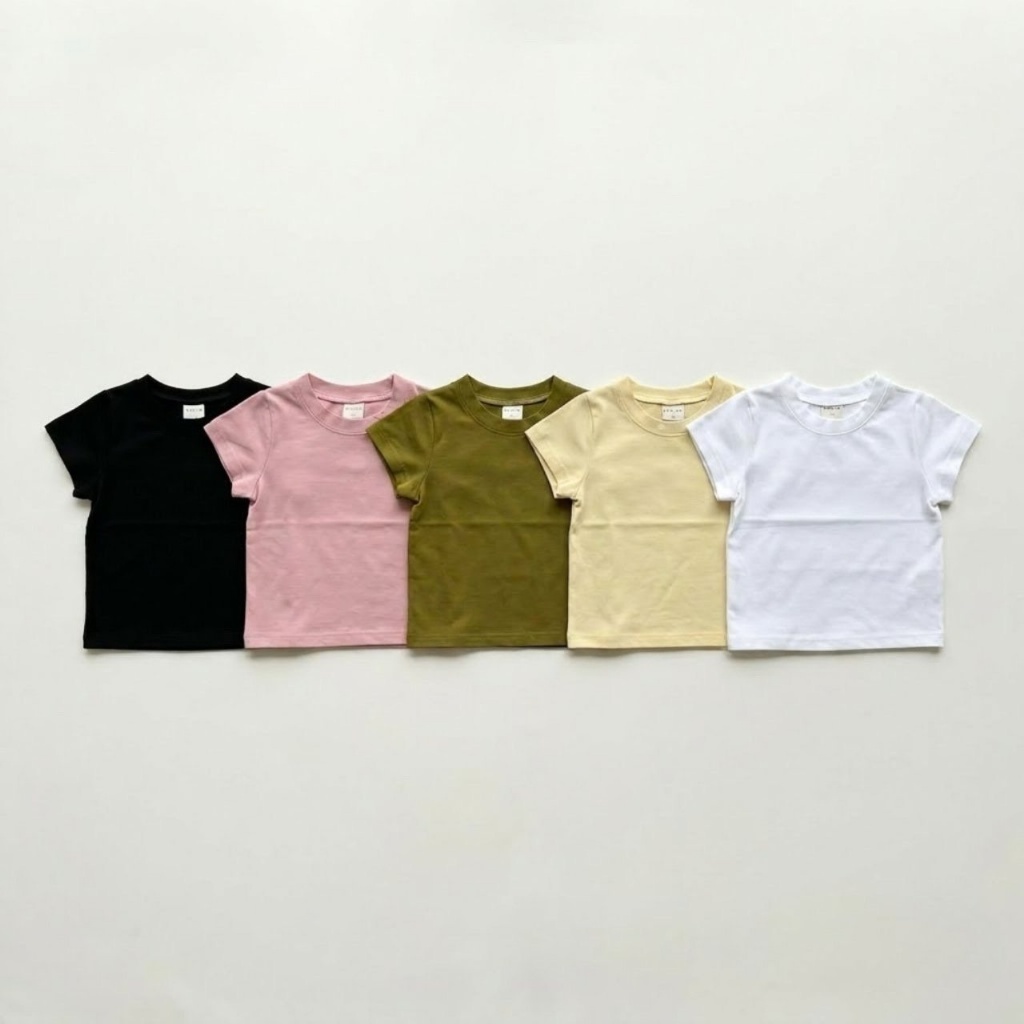 正韓夏azalea 五色日常素色上衣