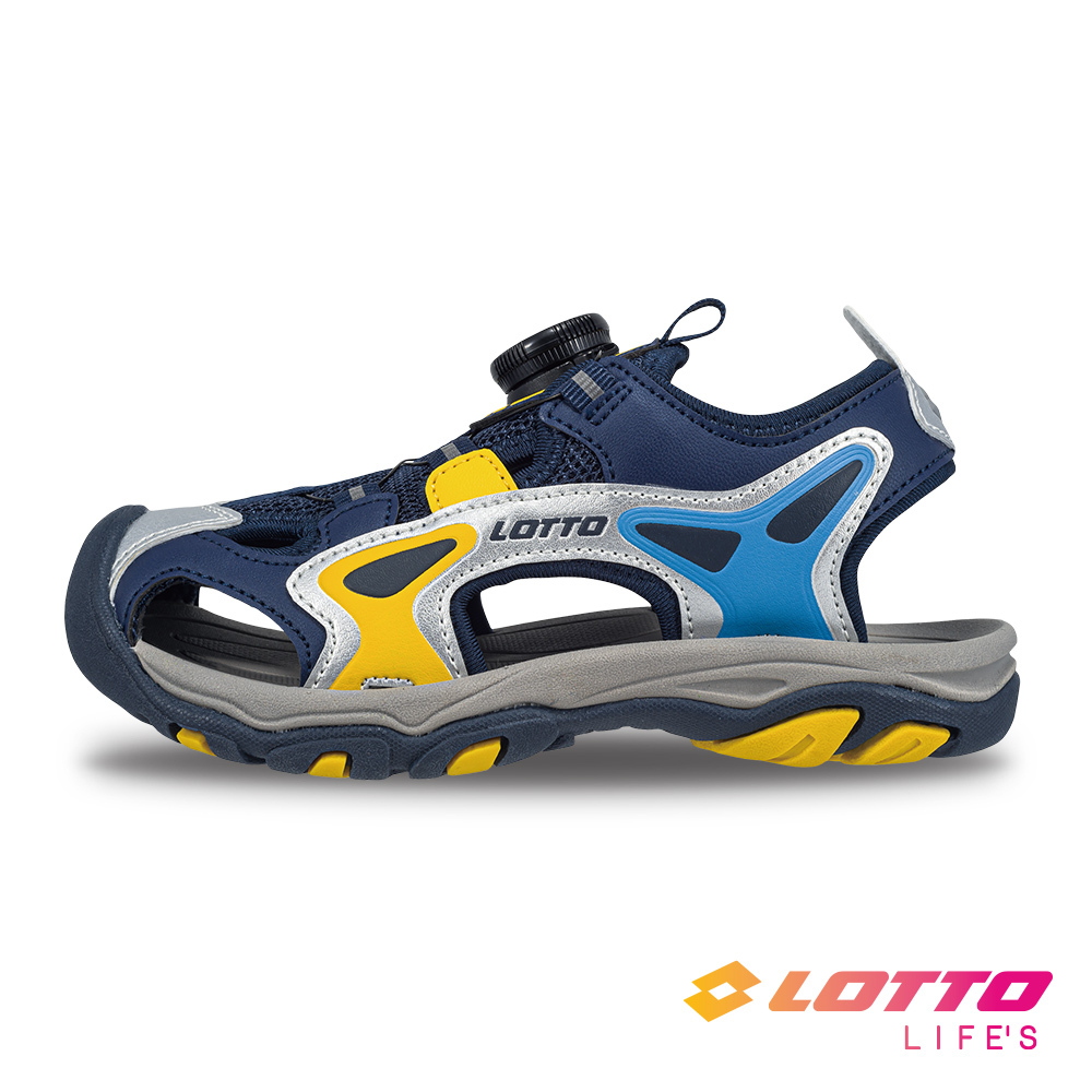 轉扣戶外護趾涼鞋