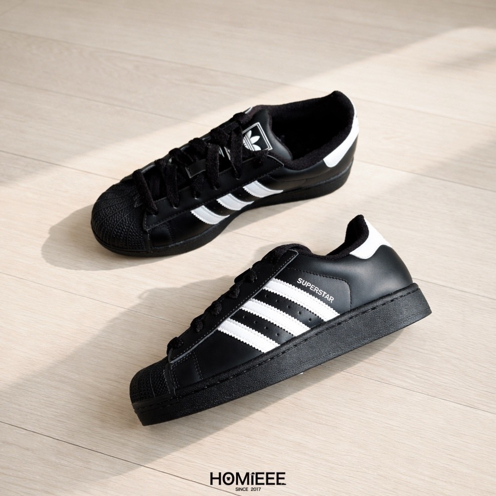 Adidas Originals Superstar II 貝殼鞋 休閒鞋 黑色 女鞋 [JI0079]
