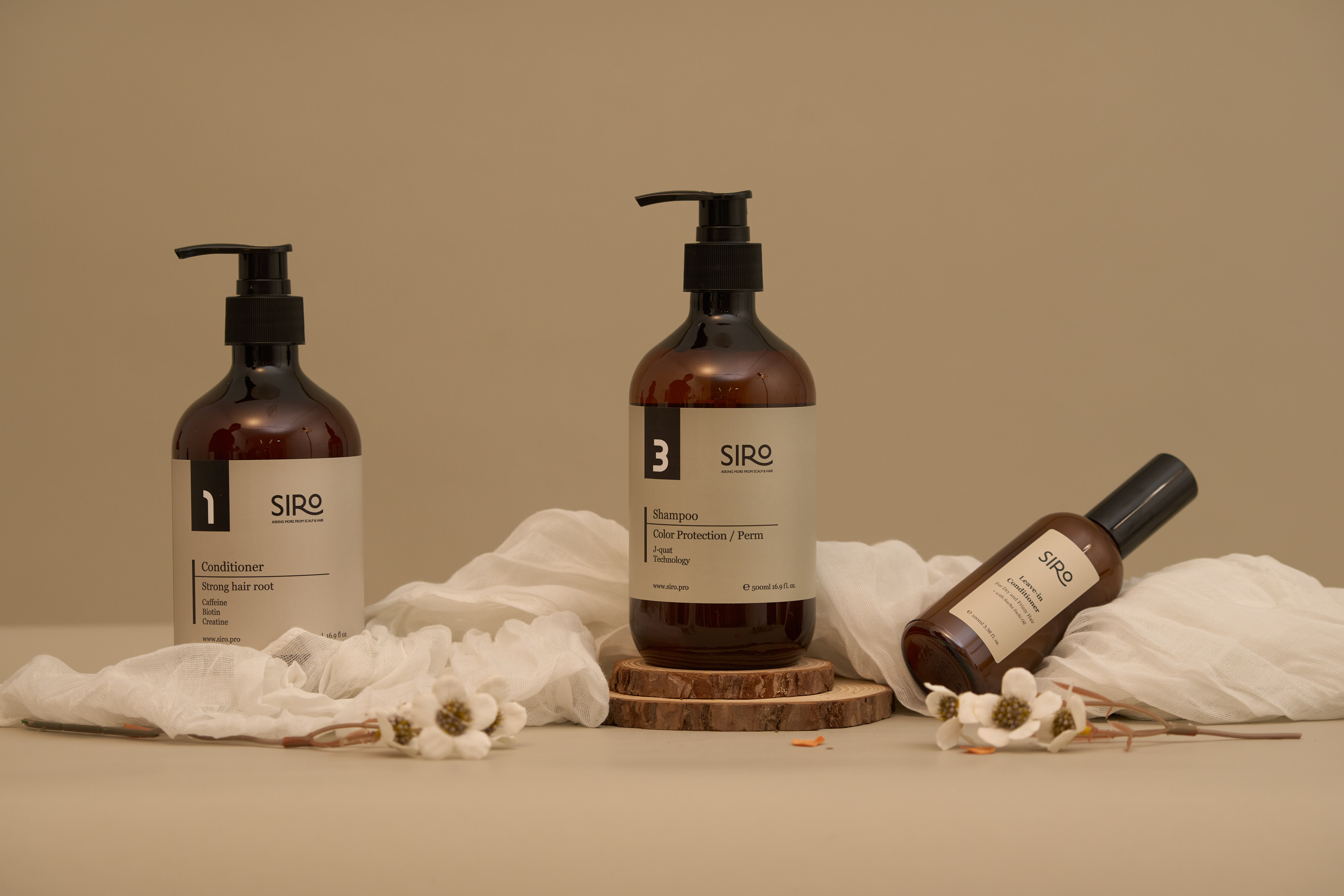 SIRO 3 號護色修復洗髮露與養潤護髮素幫助改善女人掉髮原因