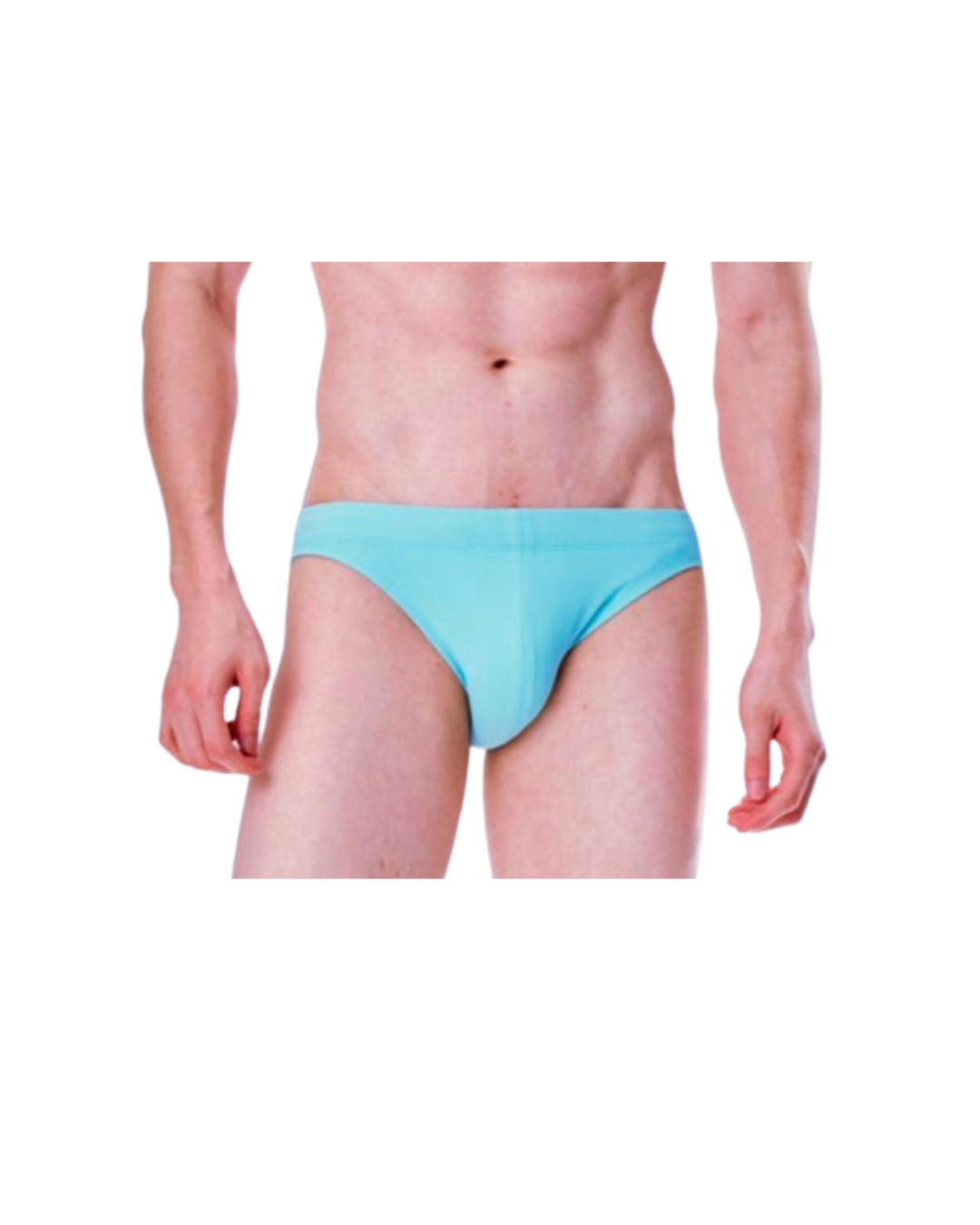 ▲Muiiswim  Saxon 男性低腰三角泳褲 羅紋夏天藍