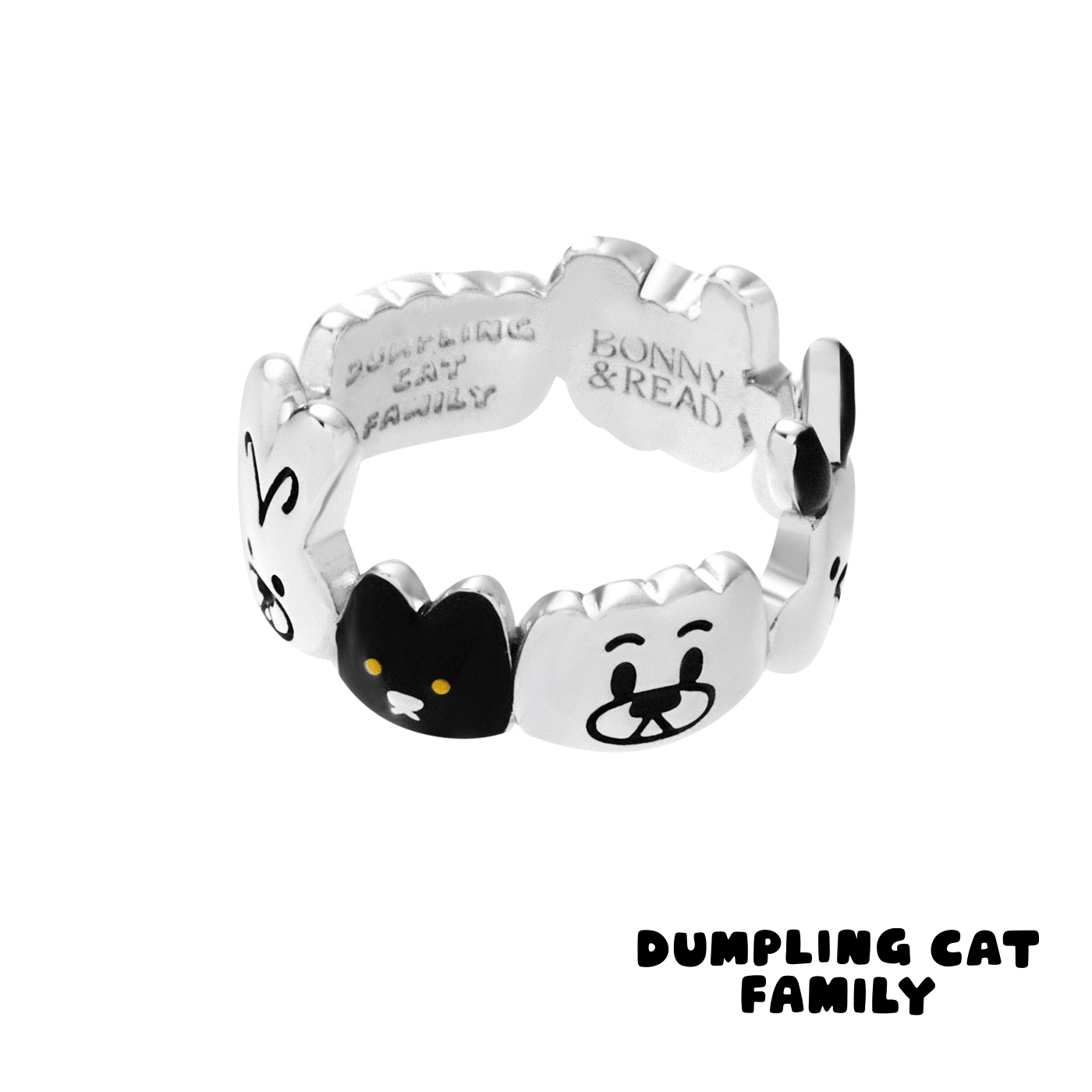 餃貓,FAMILY,戒指,平價飾品