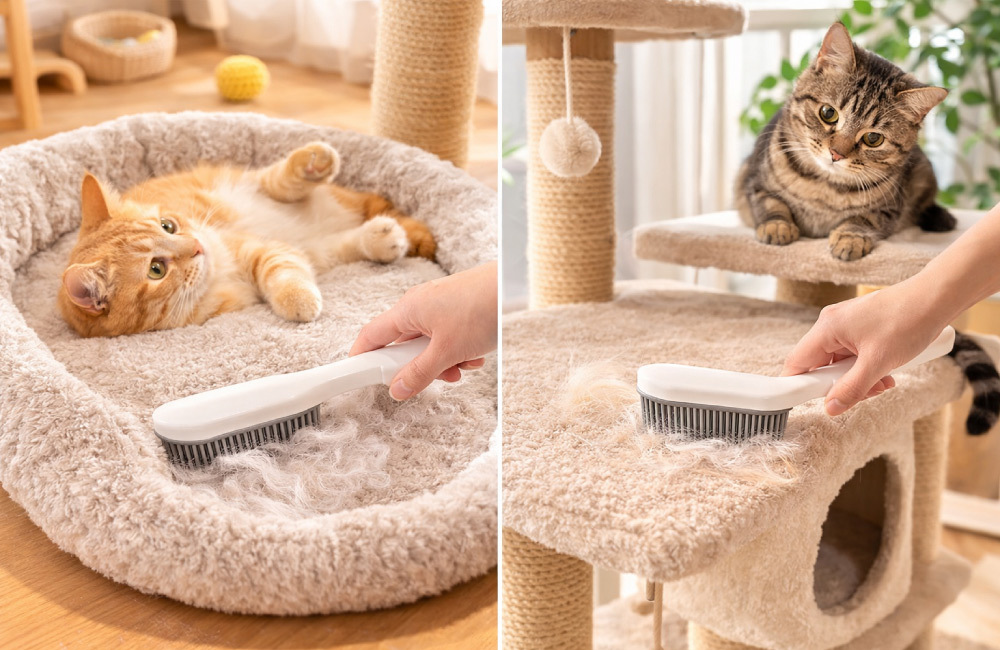 《azuma》多功能靜音除毛清潔刷(寵物友善)