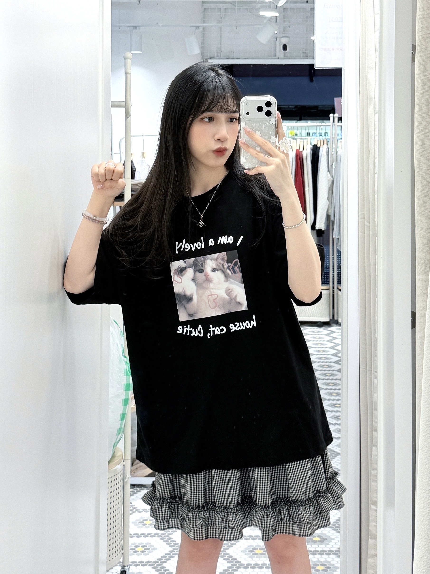 T1289｜貓貓ᓚ₍⑅^..^₎♡ I am a lovey house cat, cutie TEE