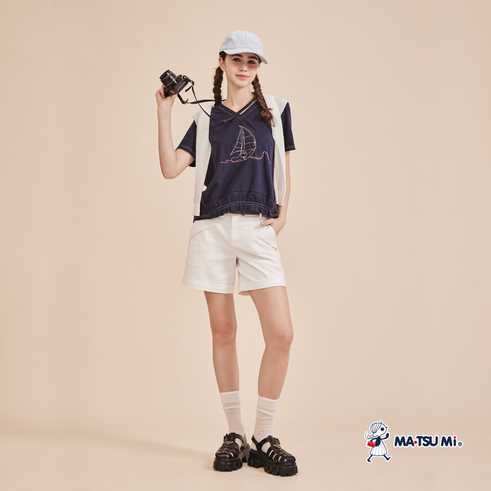 MA‧TSU Mi 輕薄肌理感針織長袖罩衫(草綠.白)