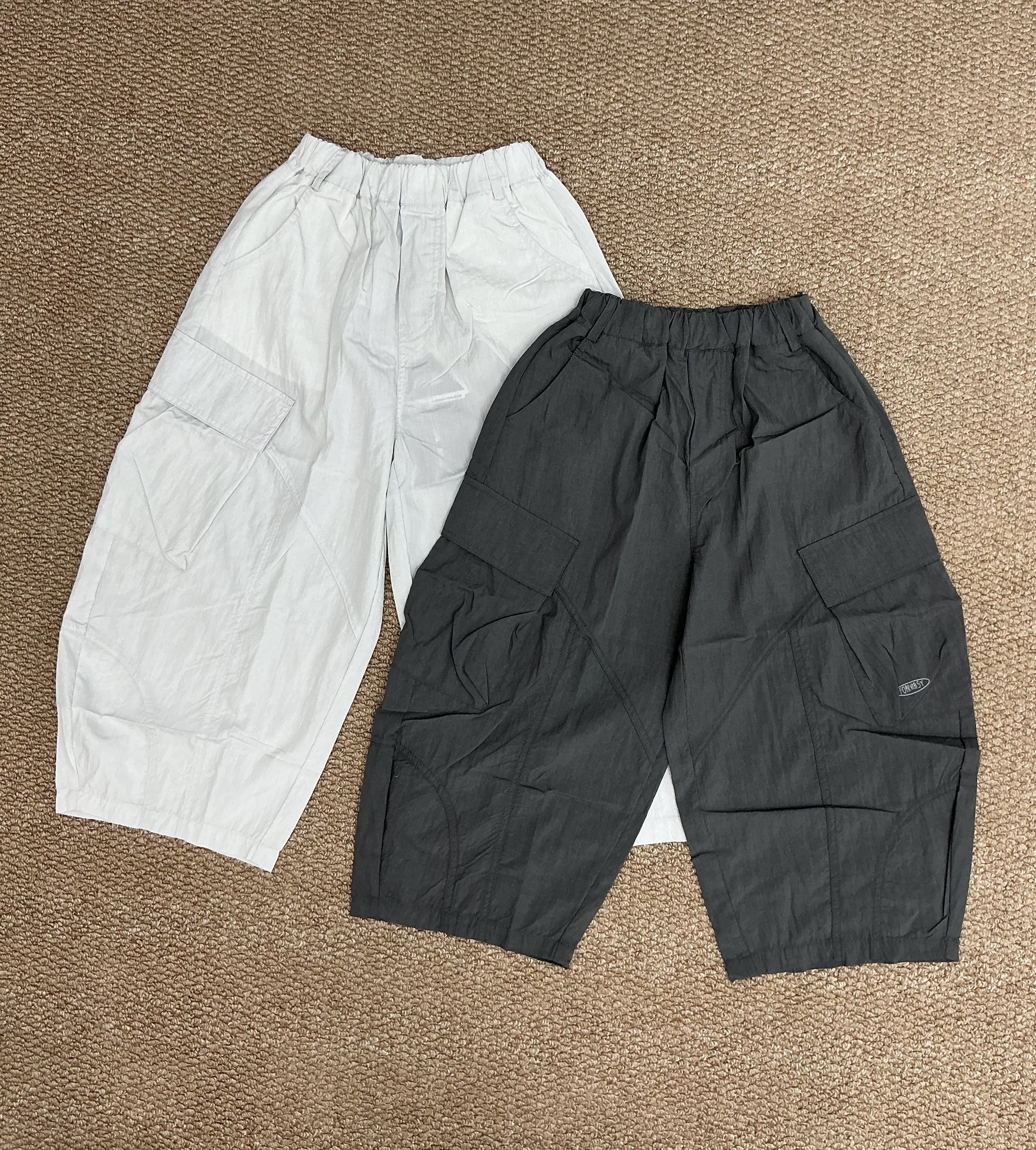 A04716設計師品牌工裝褲