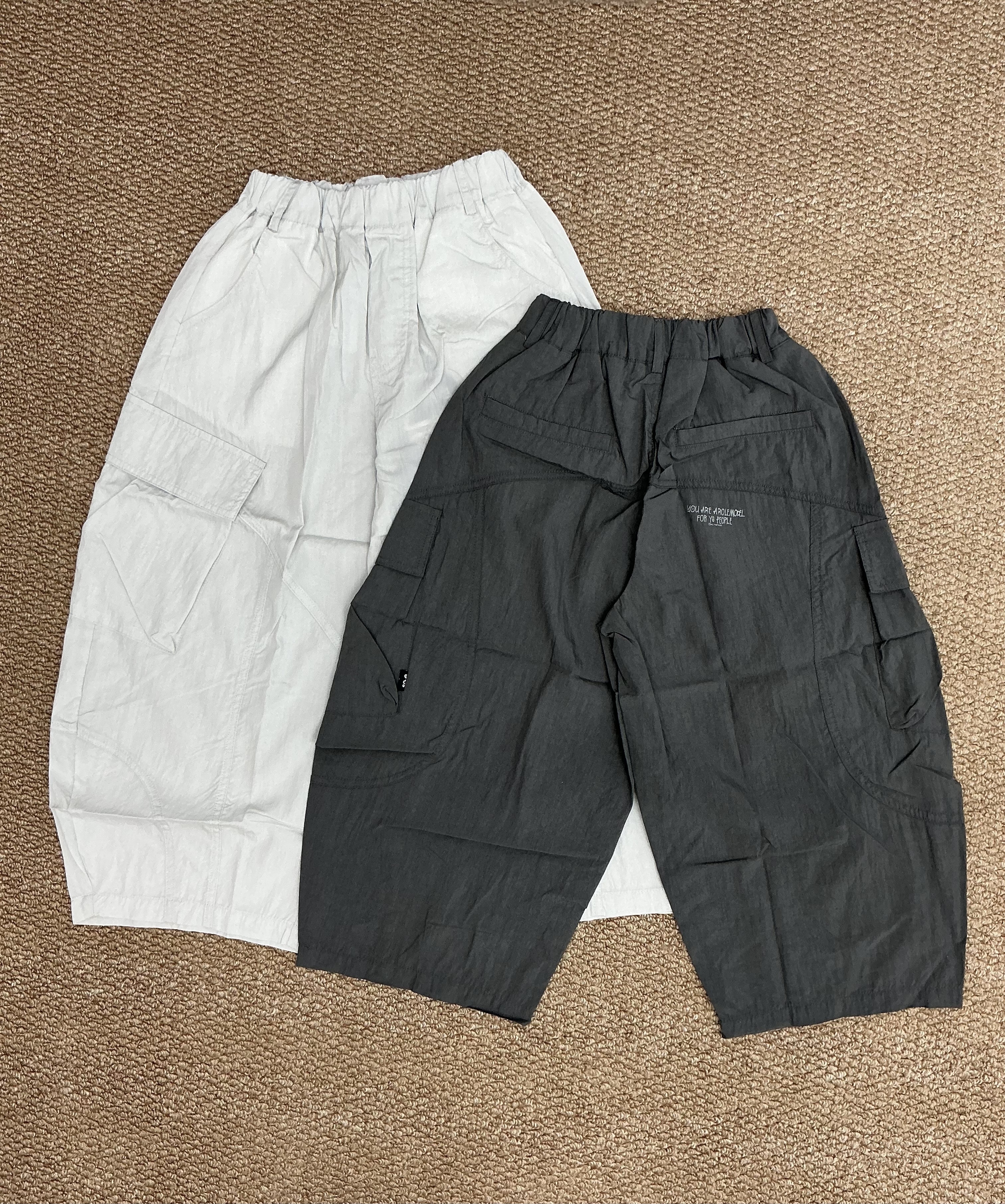 A04716設計師品牌工裝褲