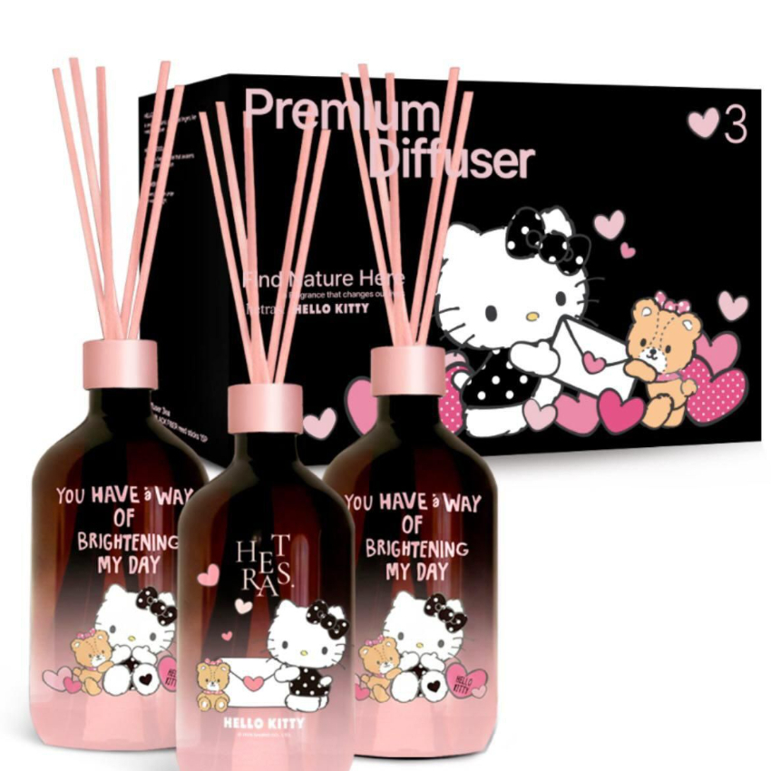 韓國Hetras x Hello Kitty Premium Diffuser 3盒(1支/500ML)