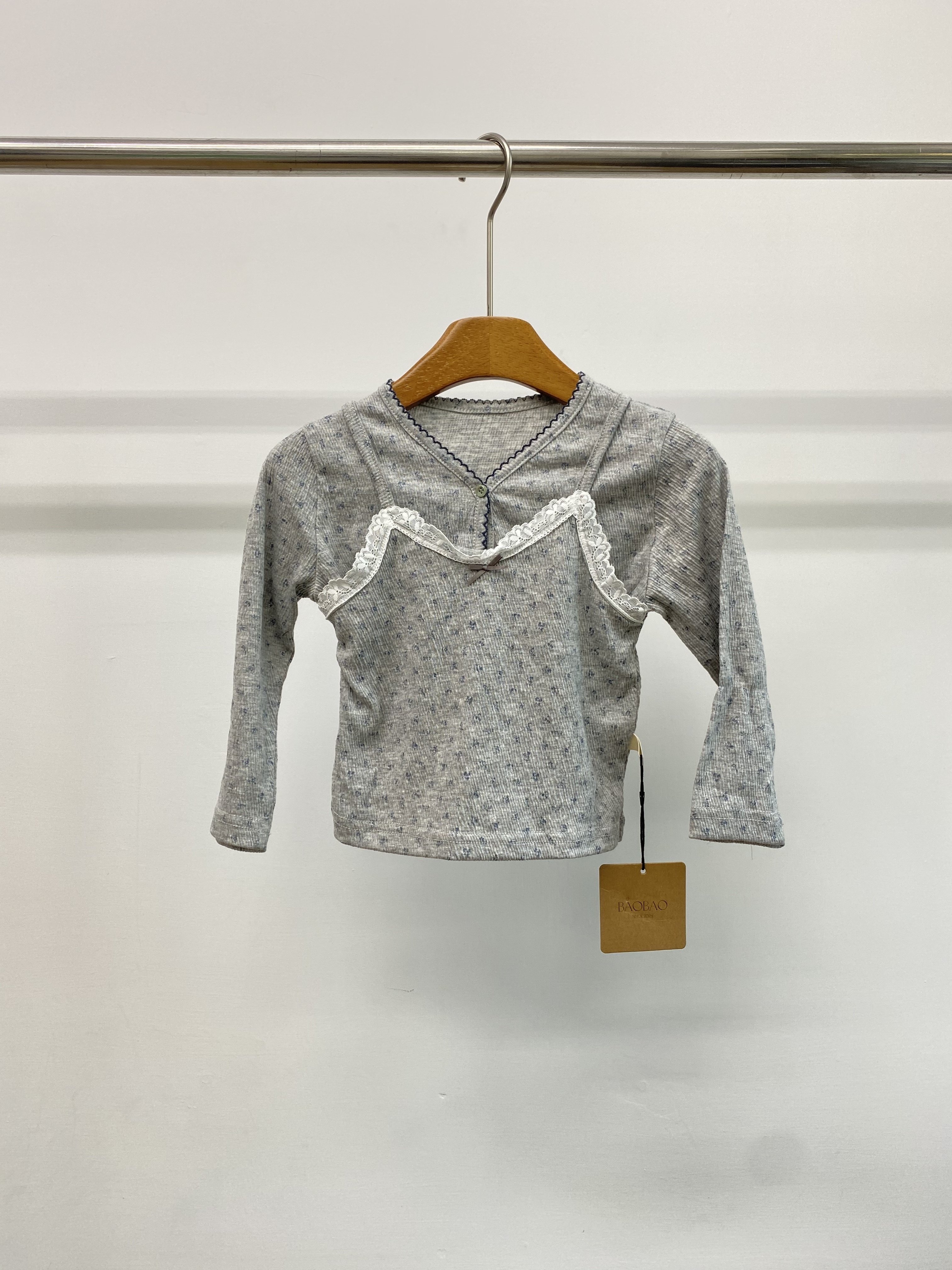 A04711小花背心兩件套組