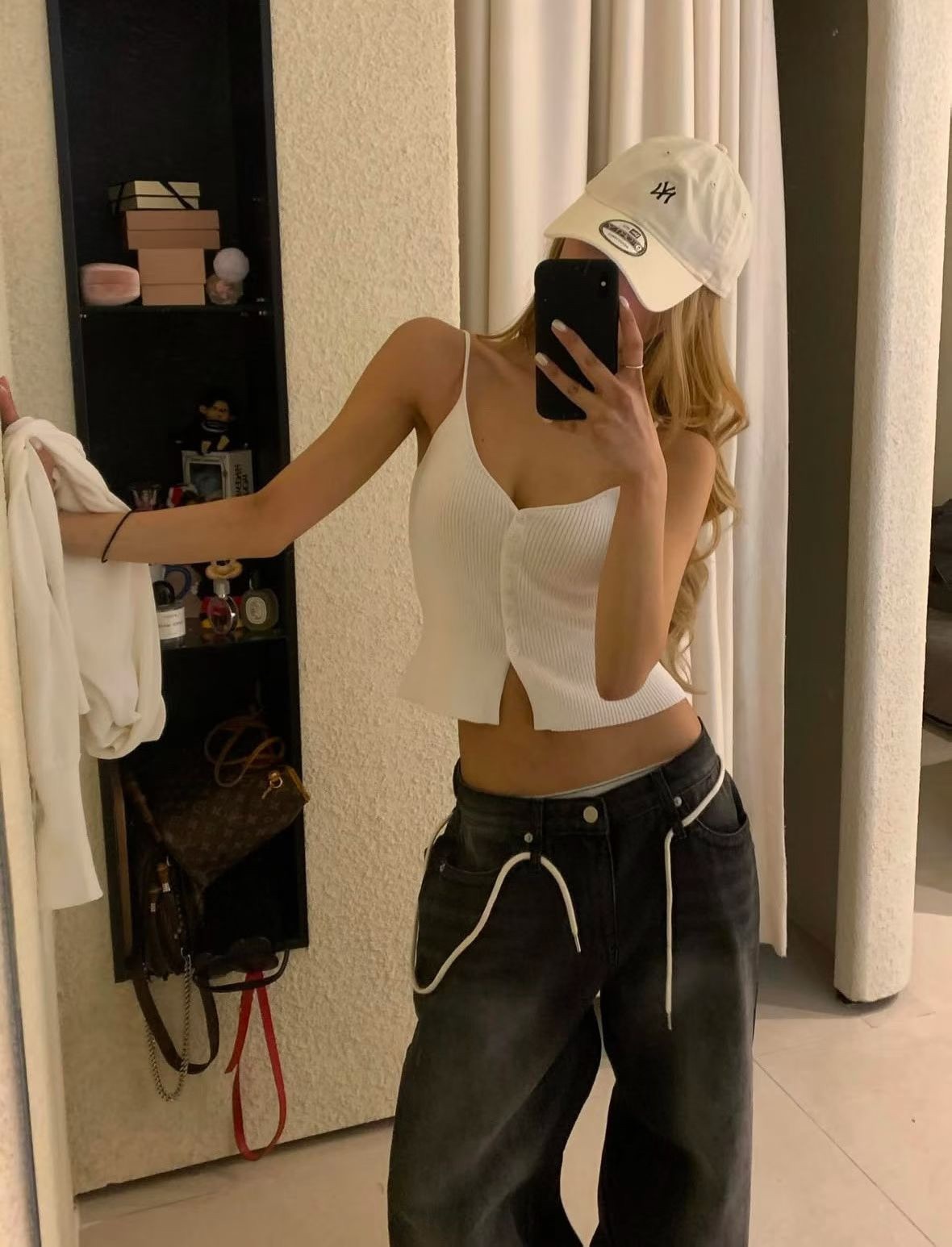 韓國漂亮姐姐背心+小外套