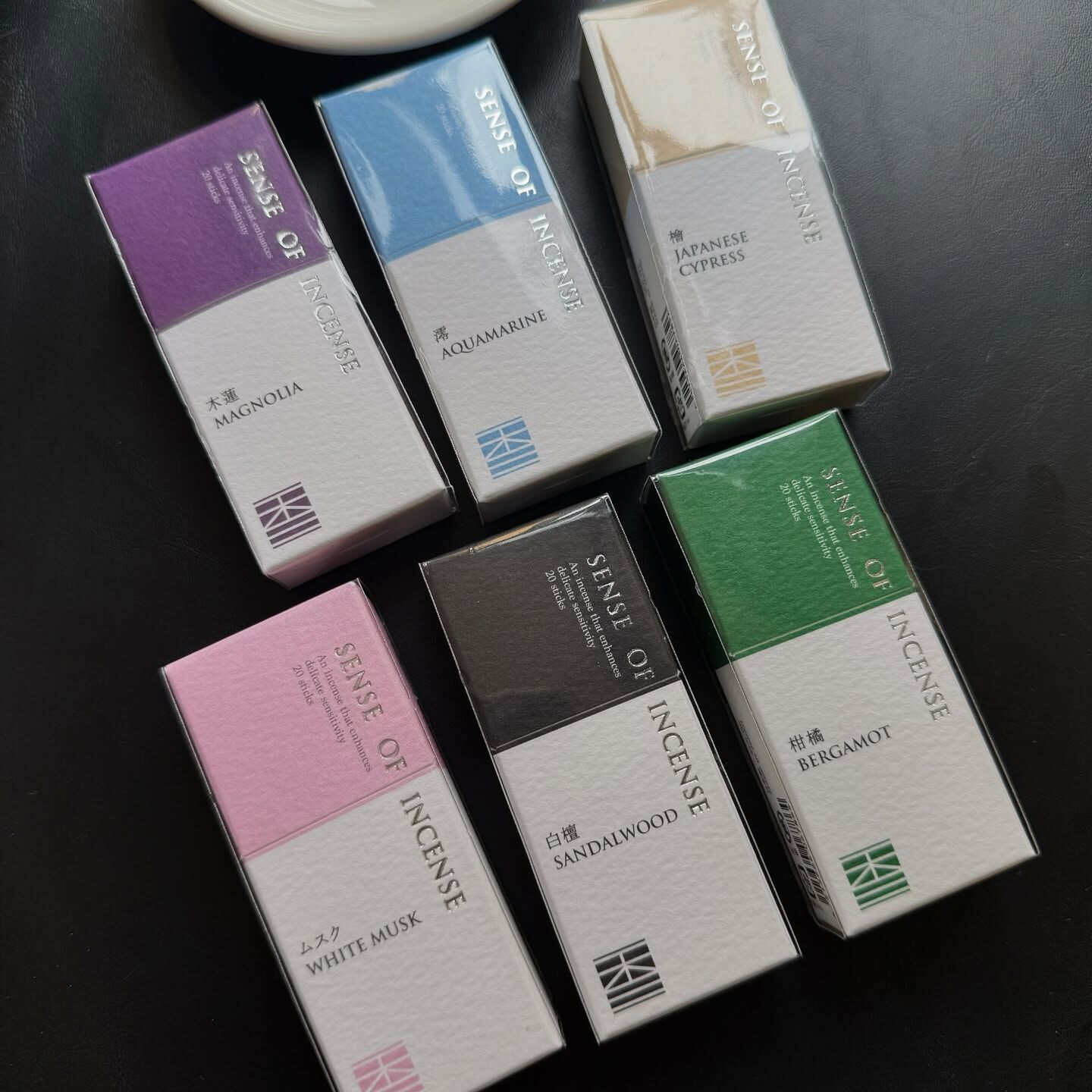 [原石] 日本京都線香老店 香彩堂 Kousaido SENSE OF INCENSE 系列 線香 20 支入