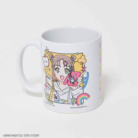 248654 Pbandai 預訂2026/5月 【予約販売】AIKATSU！DESIGNMART×nsn　マグカップ　-CUTE＆POP-