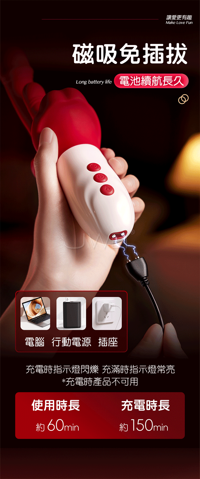 霸王唇.5x10頻旋轉舌舔搖擺撩G 頂震觸芯 三點刺激仿真體熱按摩棒