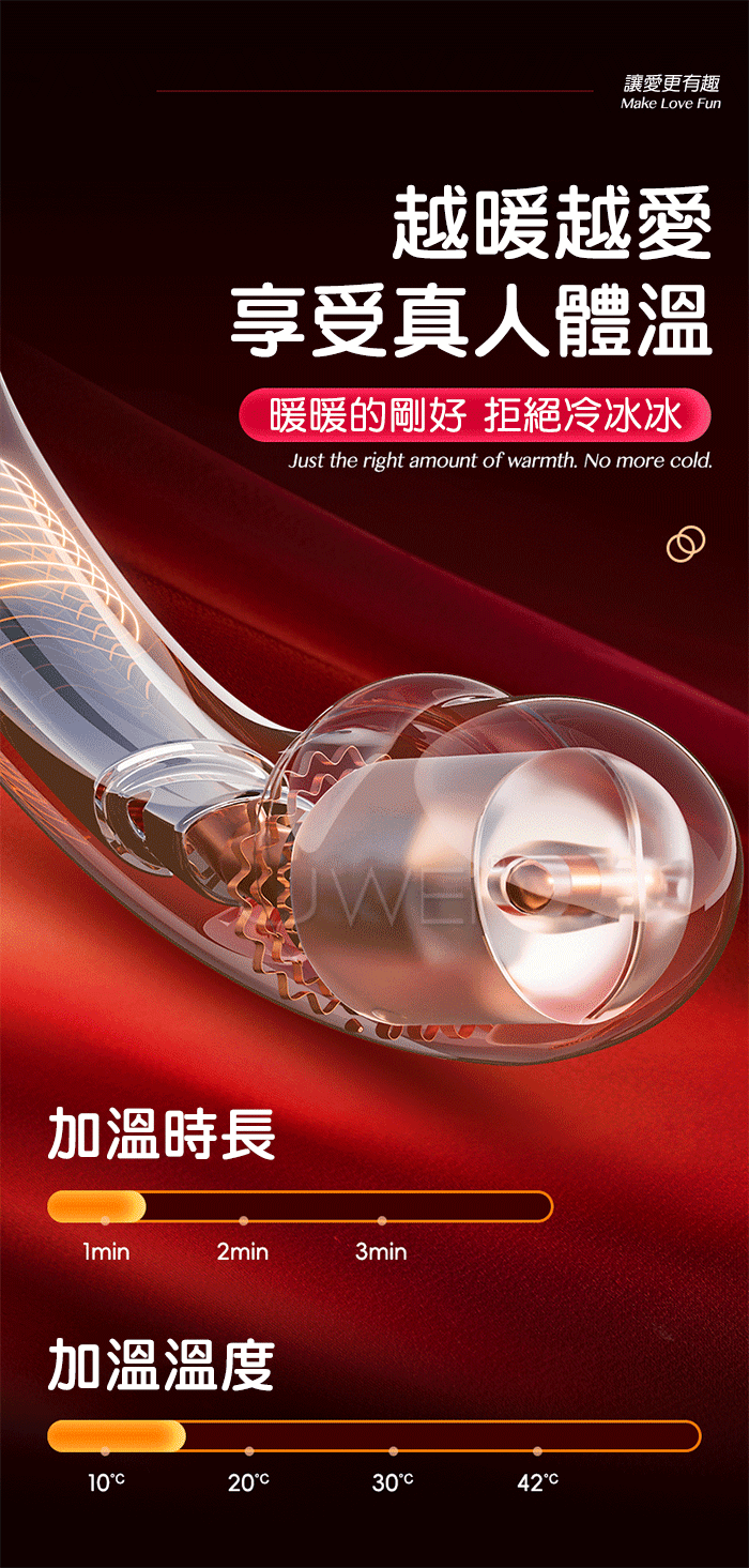 霸王唇.5x10頻旋轉舌舔搖擺撩G 頂震觸芯 三點刺激仿真體熱按摩棒