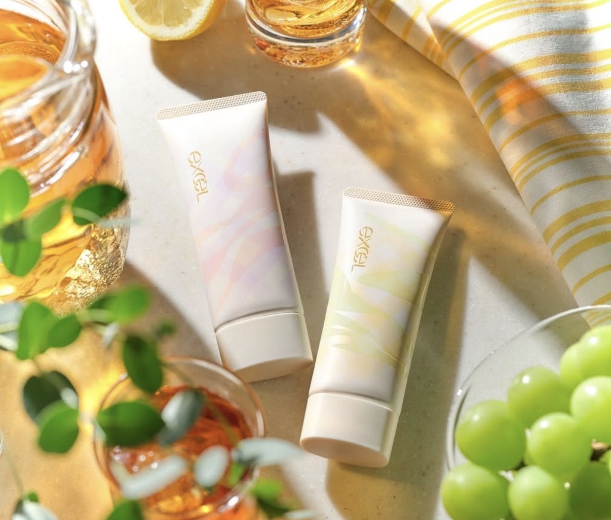 【期間限定】JP Excel 水感精華液防曬霜 茶香限定味 3012 3029 TK260325