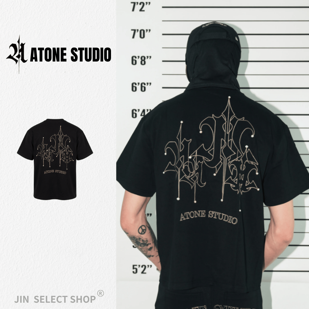 ATONE G.O.A.T pearl logo T 歌德珍珠短袖 短TEE