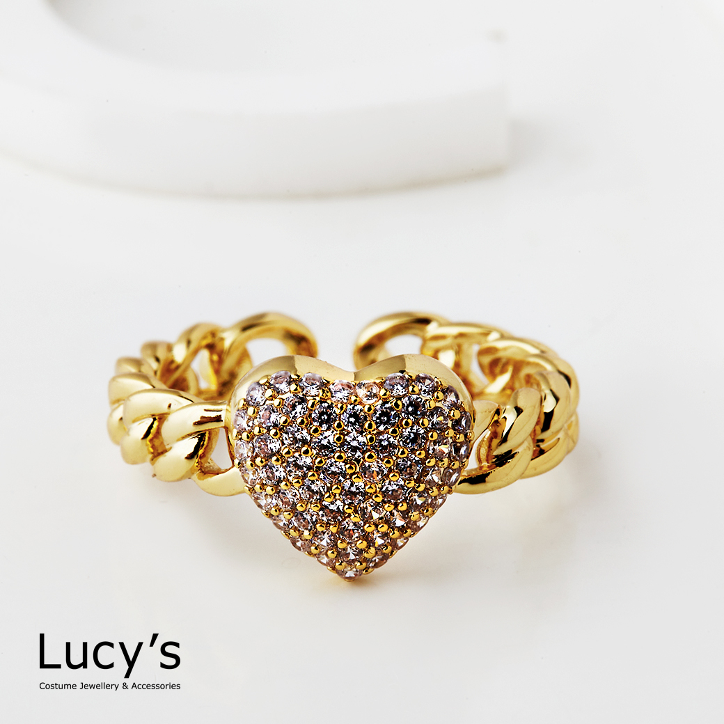 璀璨心鏈 開口戒 (125677)