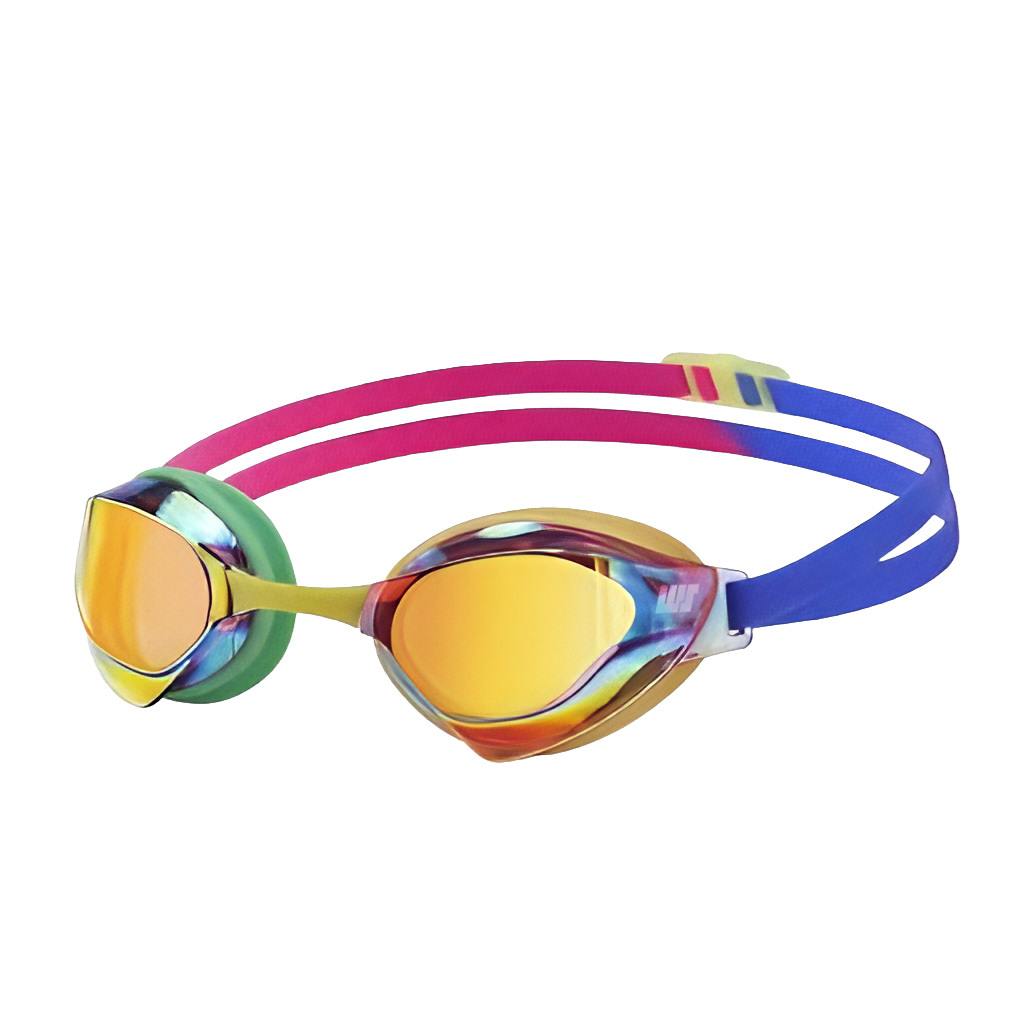 中童/成人 SPRINTER 競賽鍍膜泳鏡 - 藍/粉紅