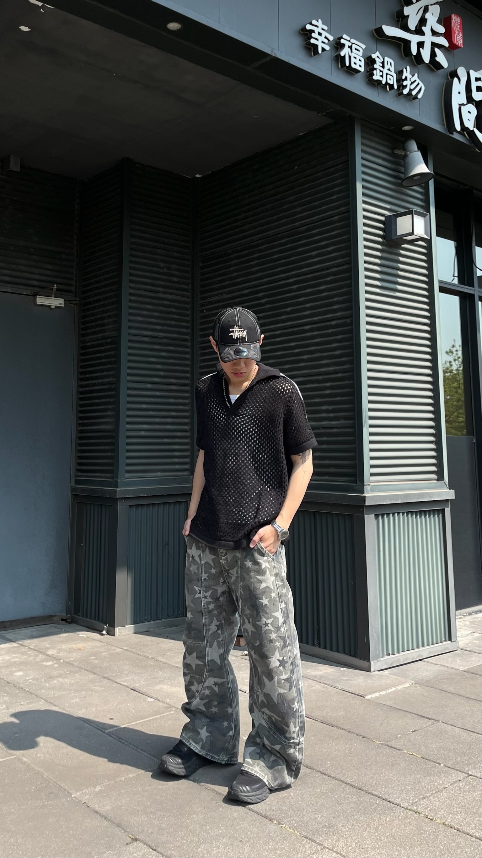 網洞球衣感POLO衫