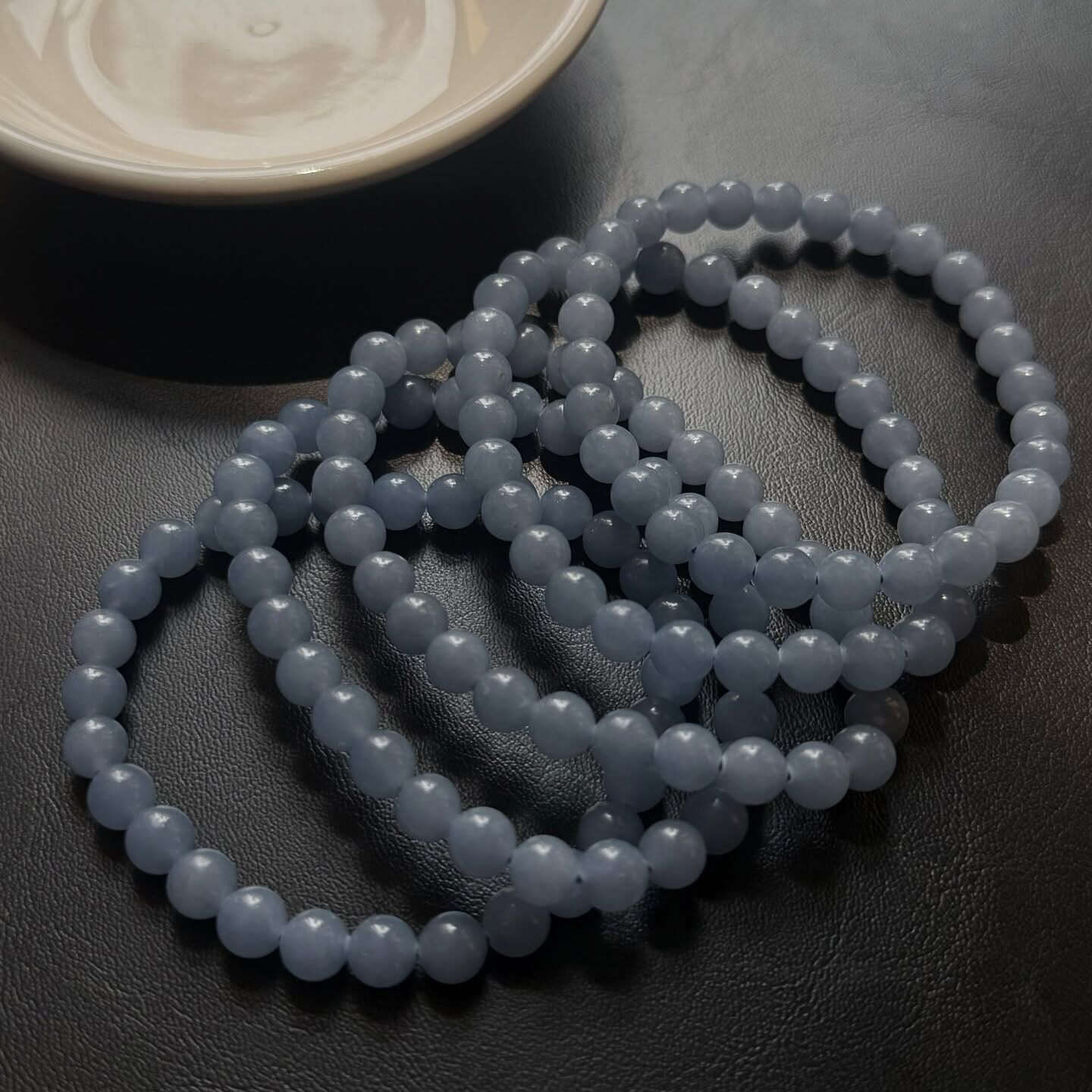 [原石] 冰種天使石 水晶手串