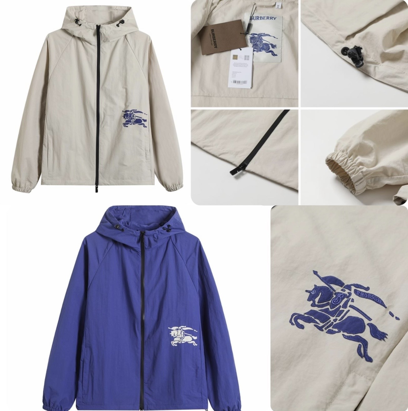 Ral*ph Lau*ren 腰部刺繡大馬拉鏈外套 -2600156