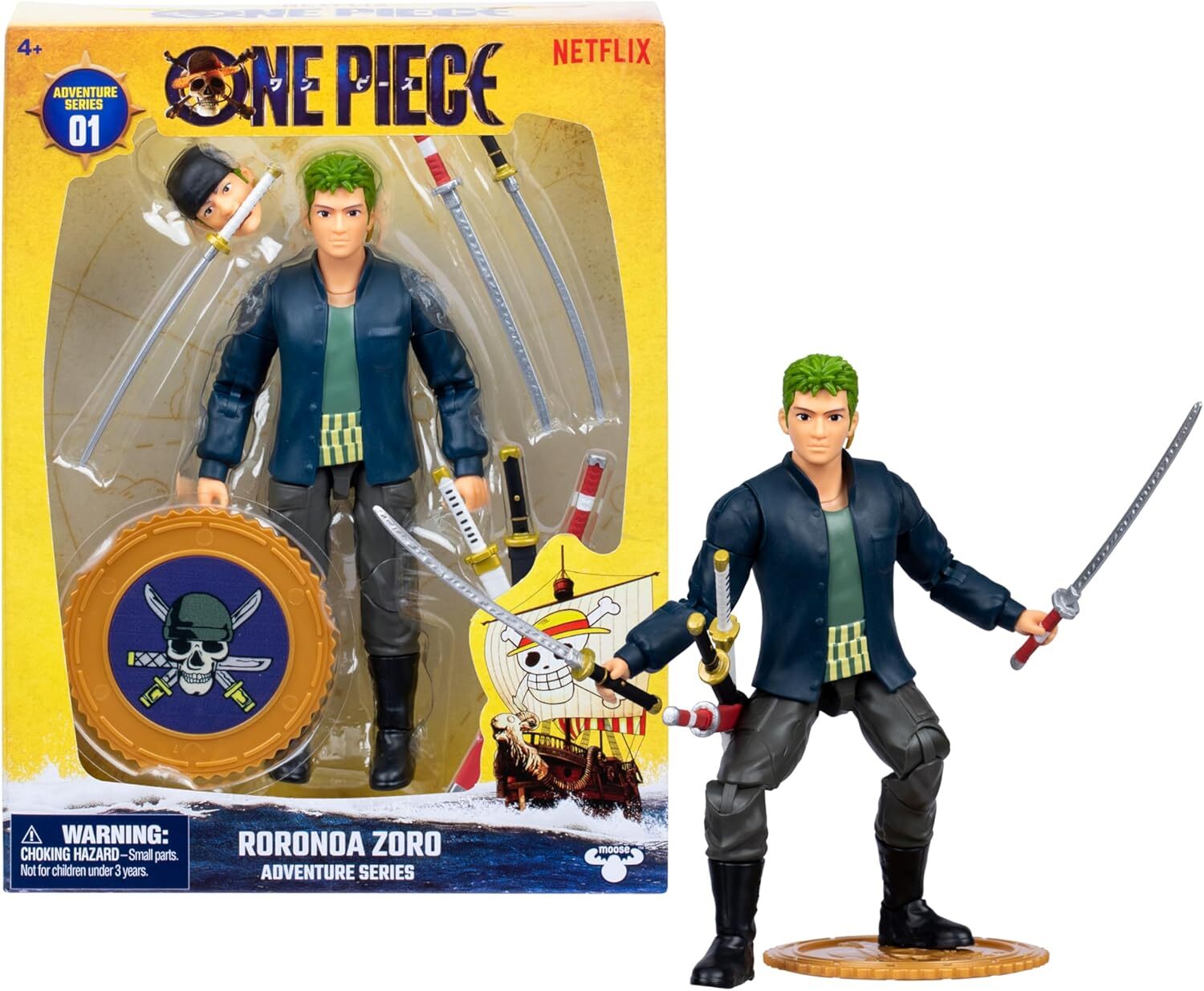 航海王-可動公仔(索隆)