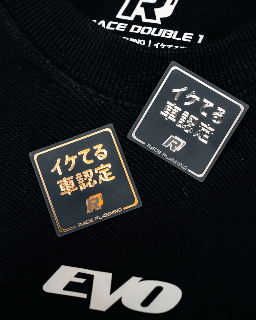 帥車認證 紀念鈦牌 黑銀/黑金｜限量預售