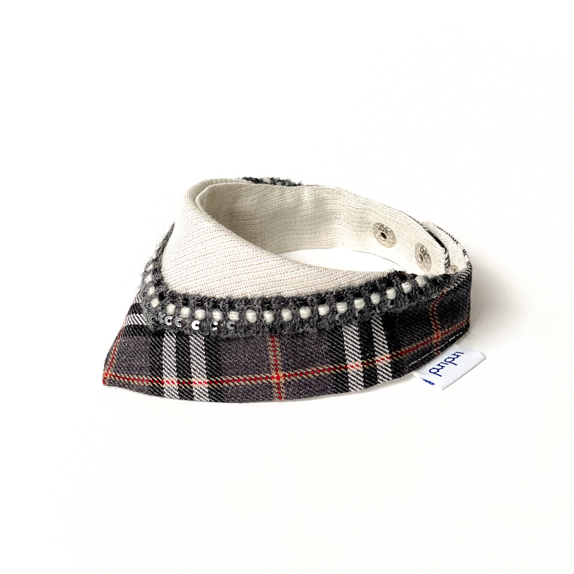 PuriPuri® 寵物領巾 - 黑可可鬆餅