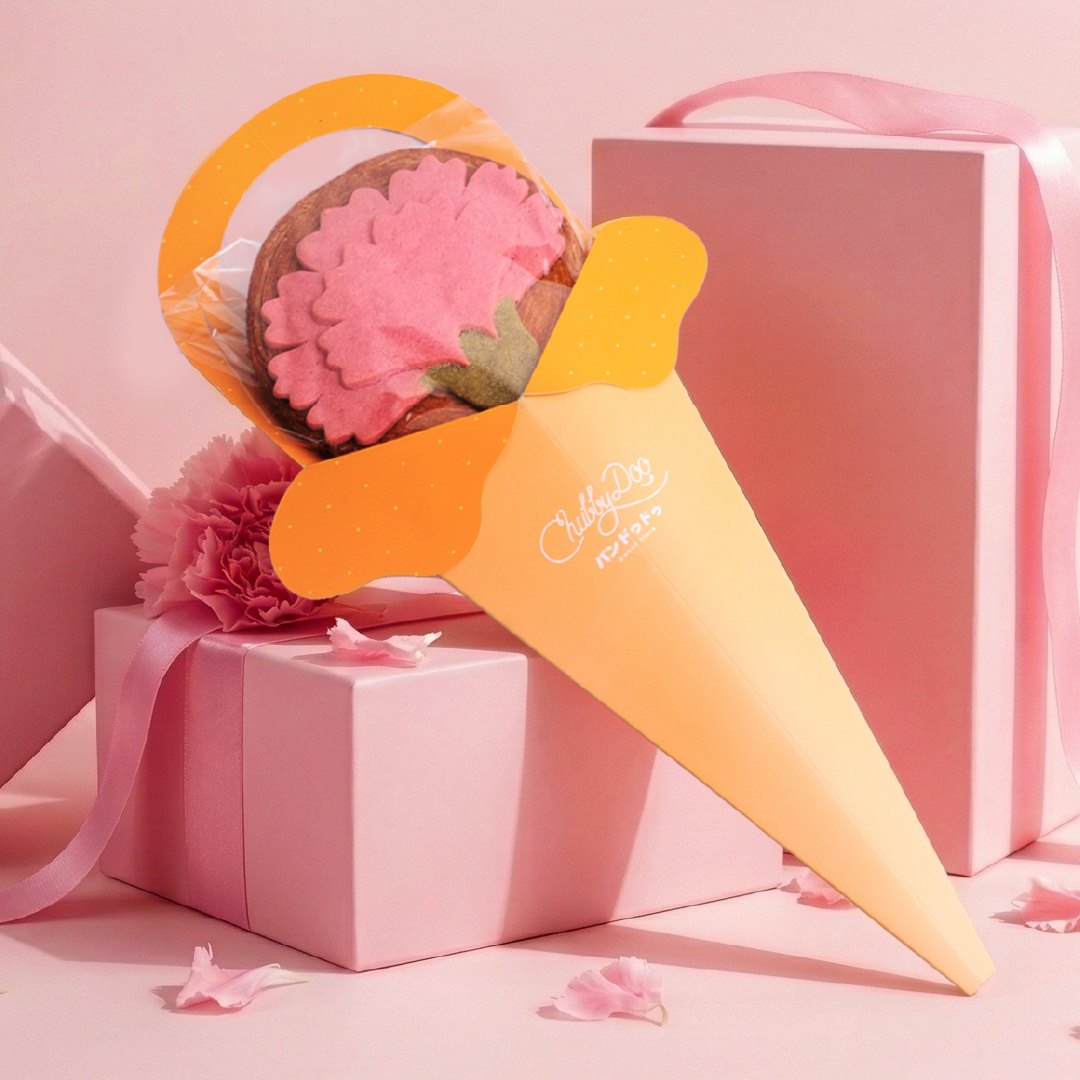 康乃馨莓果花束軟餅乾千層酥 單支造型