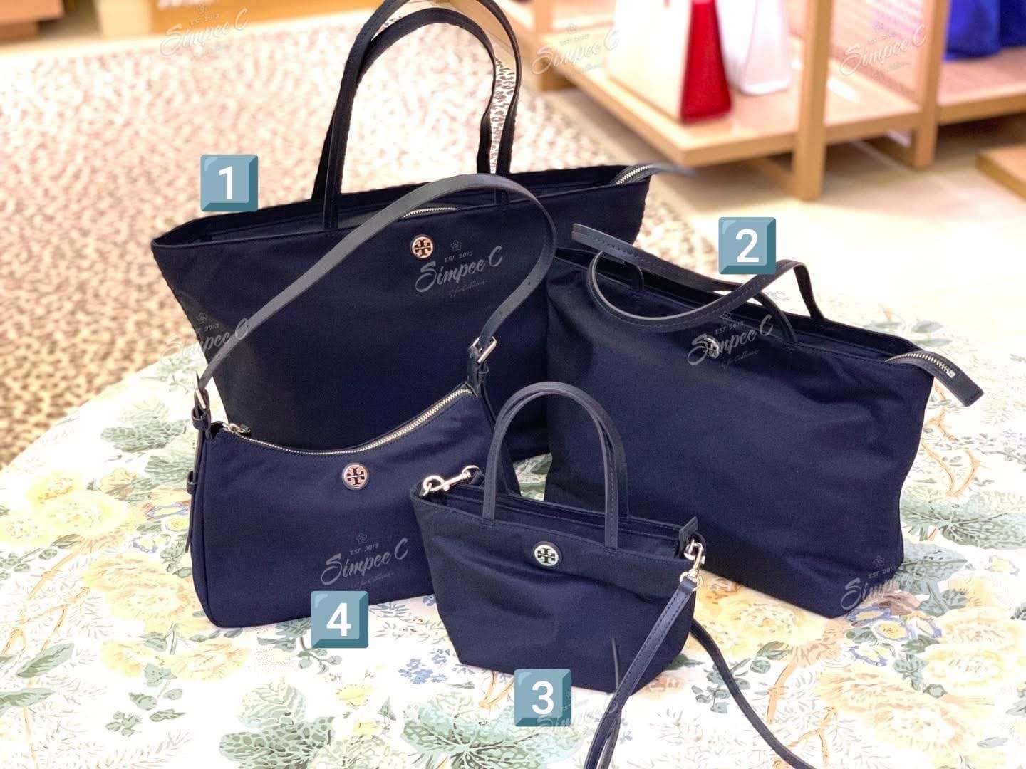 Tory Burch Nylon 藍色系列 清貨特價