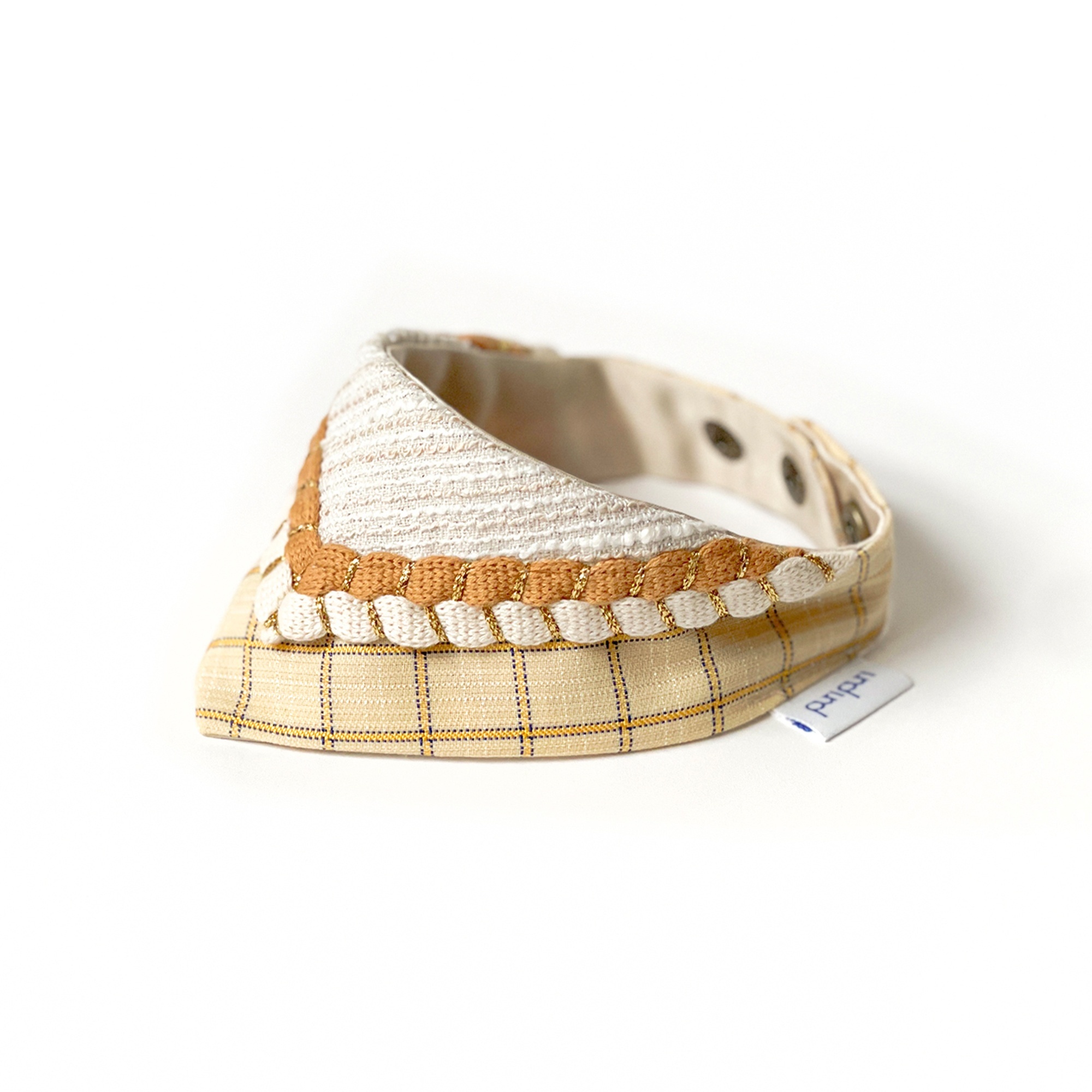 PuriPuri® 寵物領巾 - 焦糖奶油餅乾